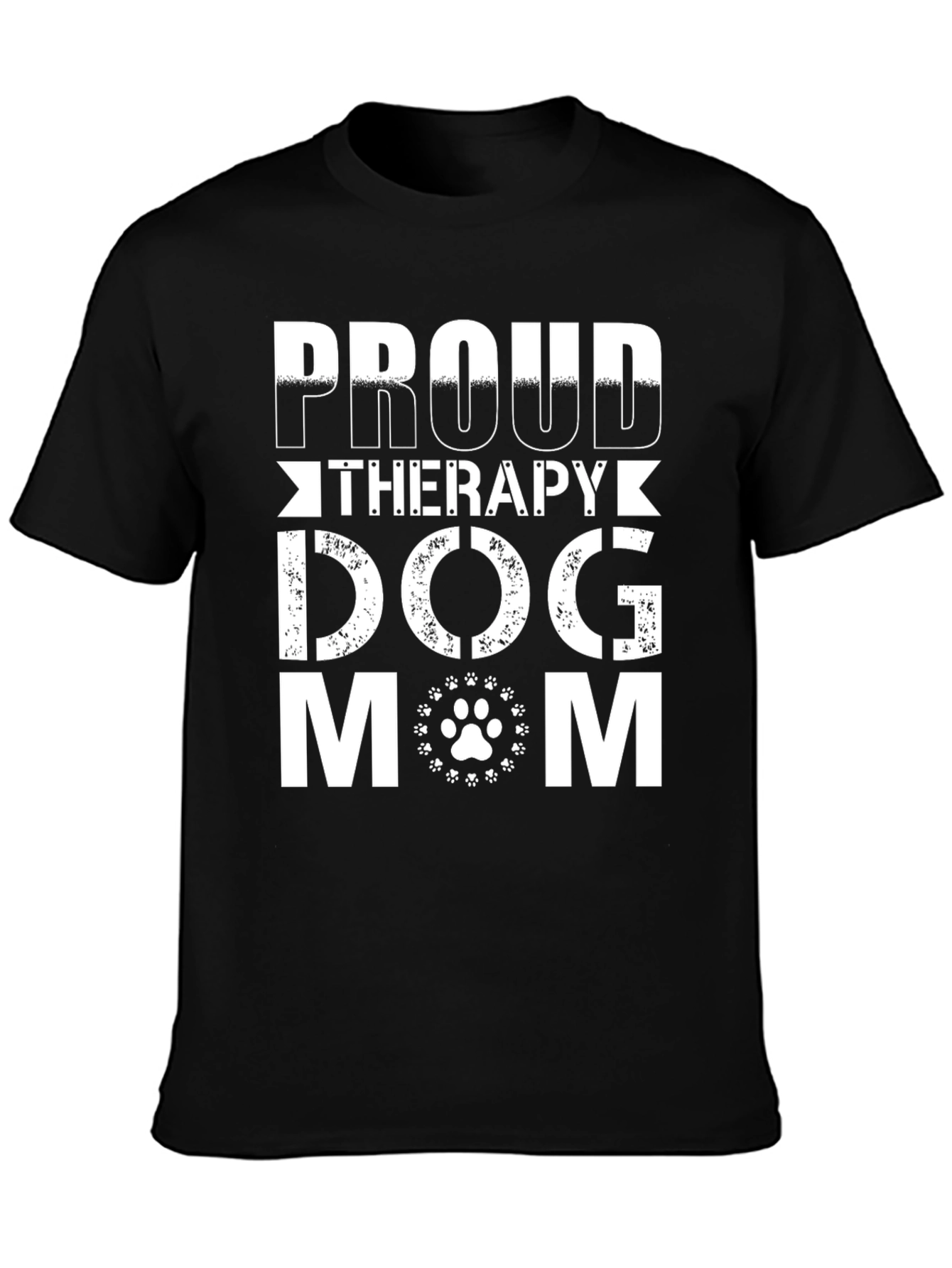 Proud Therapy Dog Mom Tee - Unisex