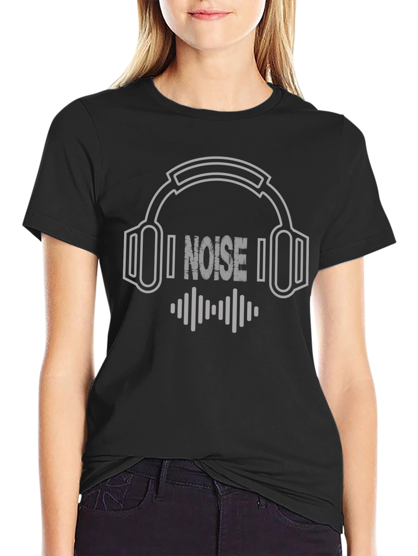 Noise Graphic Tee - Music Lover T-Shirt