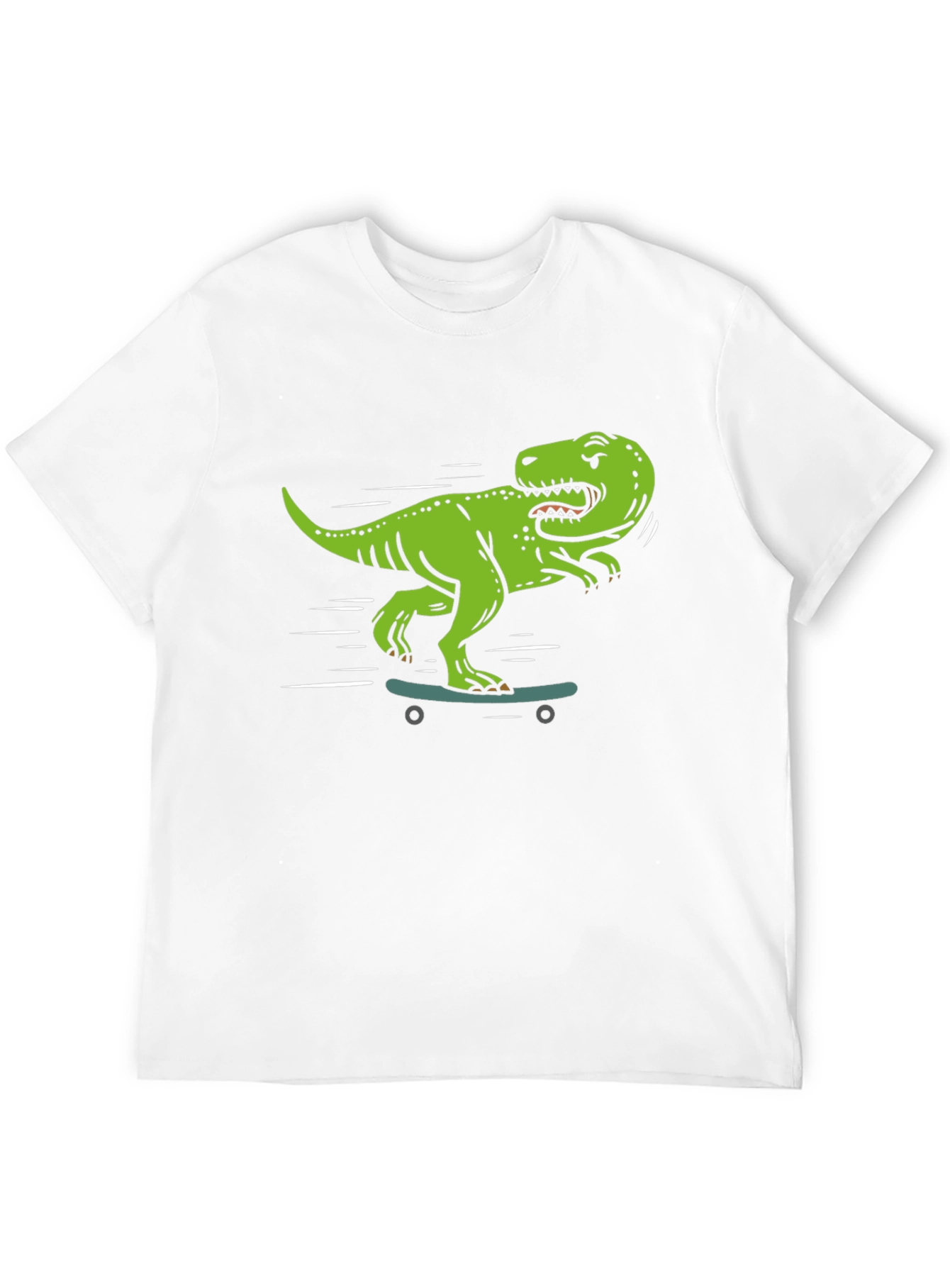 Dino Skate T-Shirt - Cool Graphic Tee