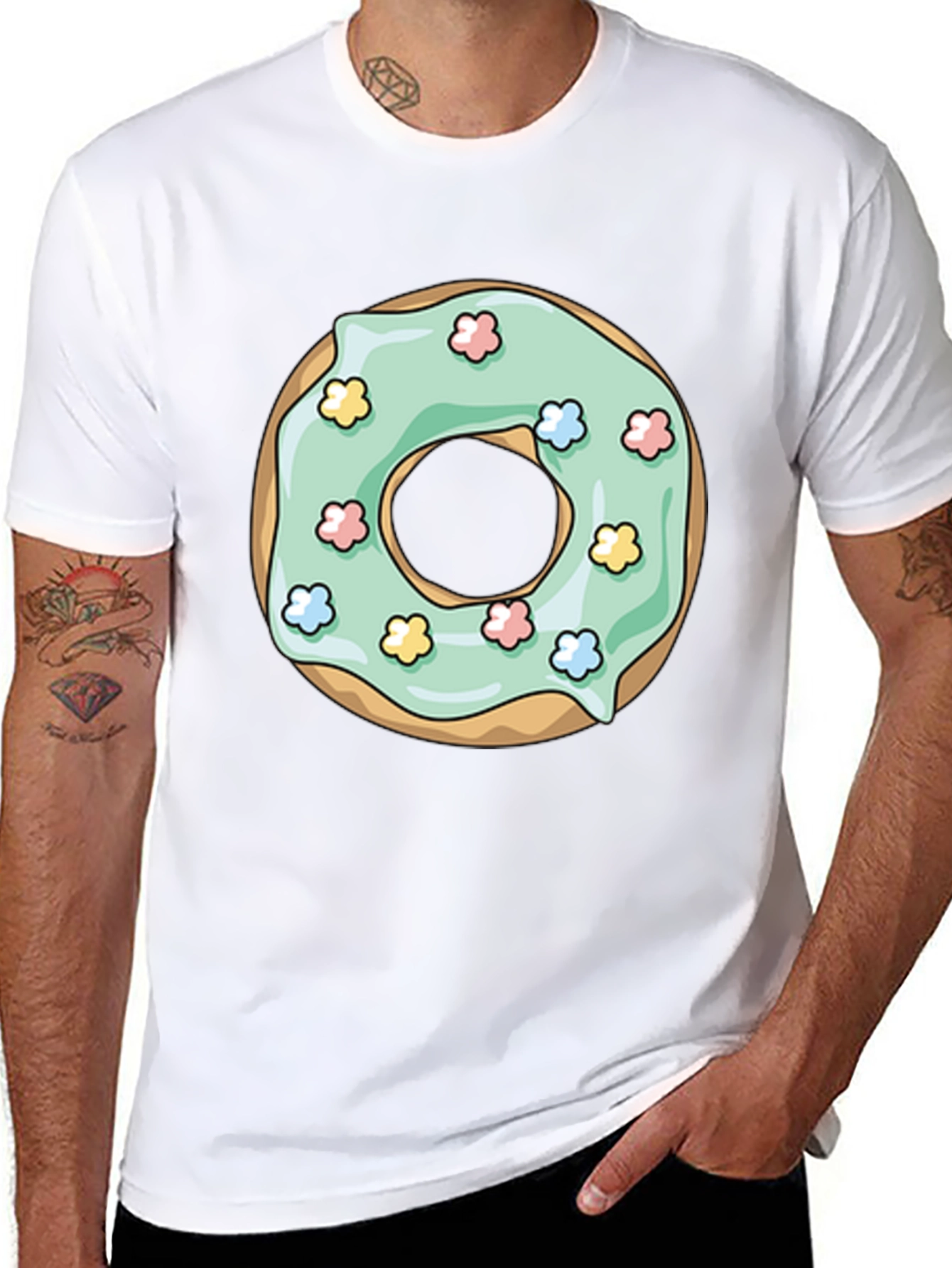 Donut Graphic Tee - Sweet Treat Fashion