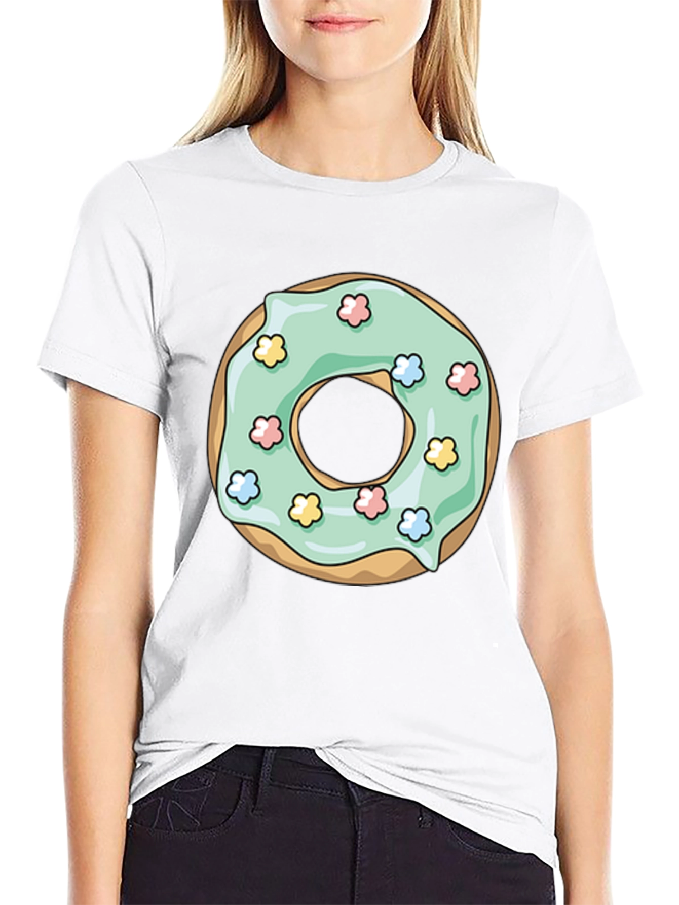 Donut Graphic Tee - Sweet Treat Fashion