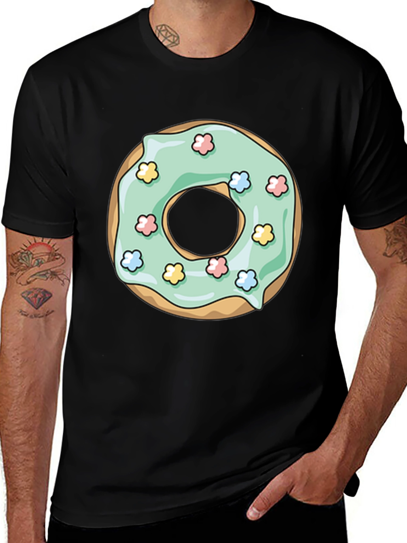 Donut Graphic Tee - Sweet Treat Fashion