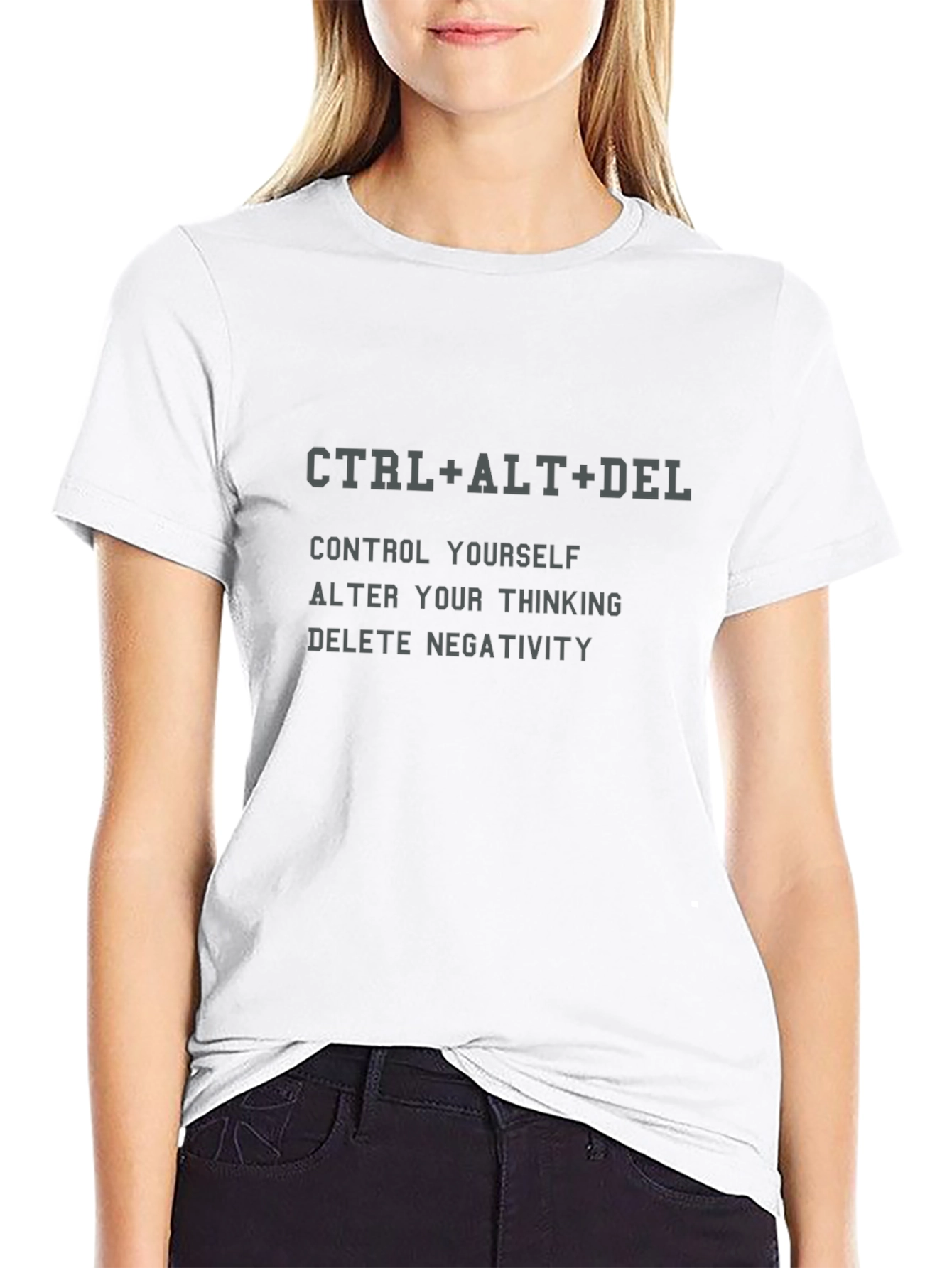 CTRL+ALT+DEL Motivational T-Shirt