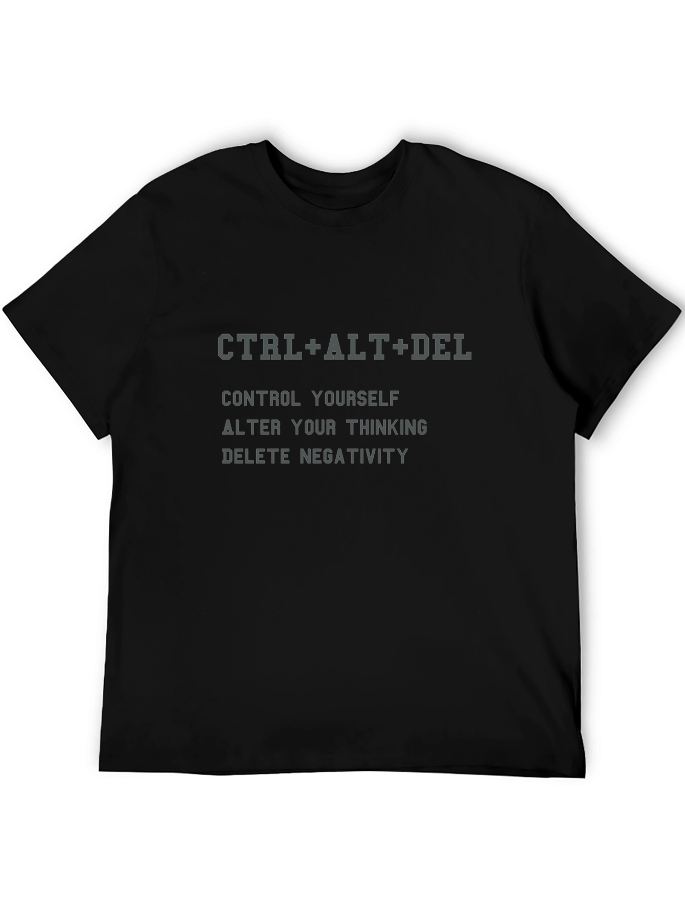 CTRL+ALT+DEL Motivational T-Shirt