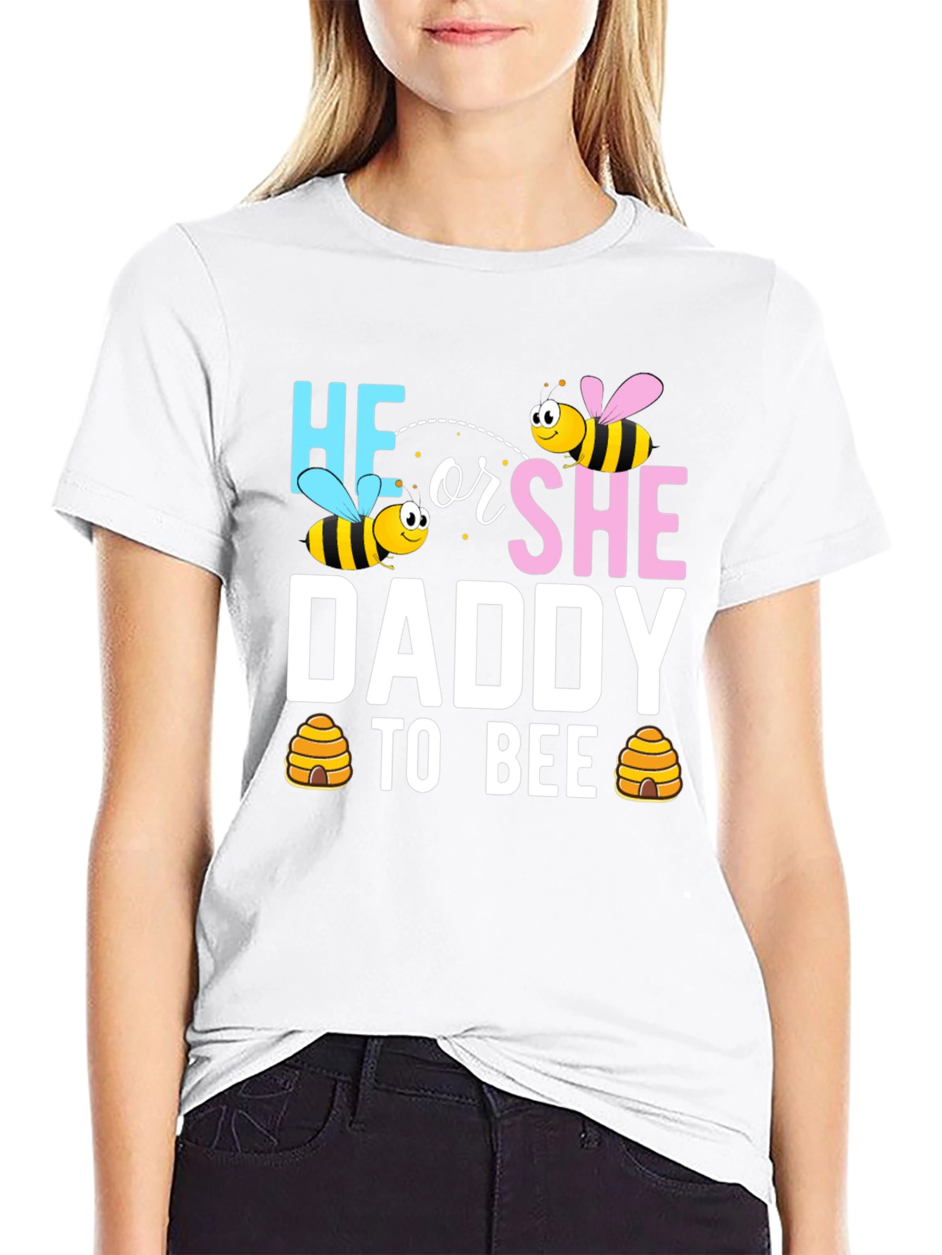 He or She Daddy to Bee T-Shirt
