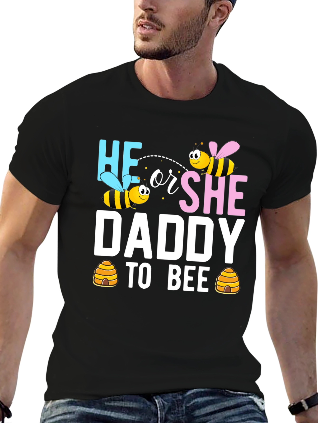 He or She Daddy to Bee T-Shirt