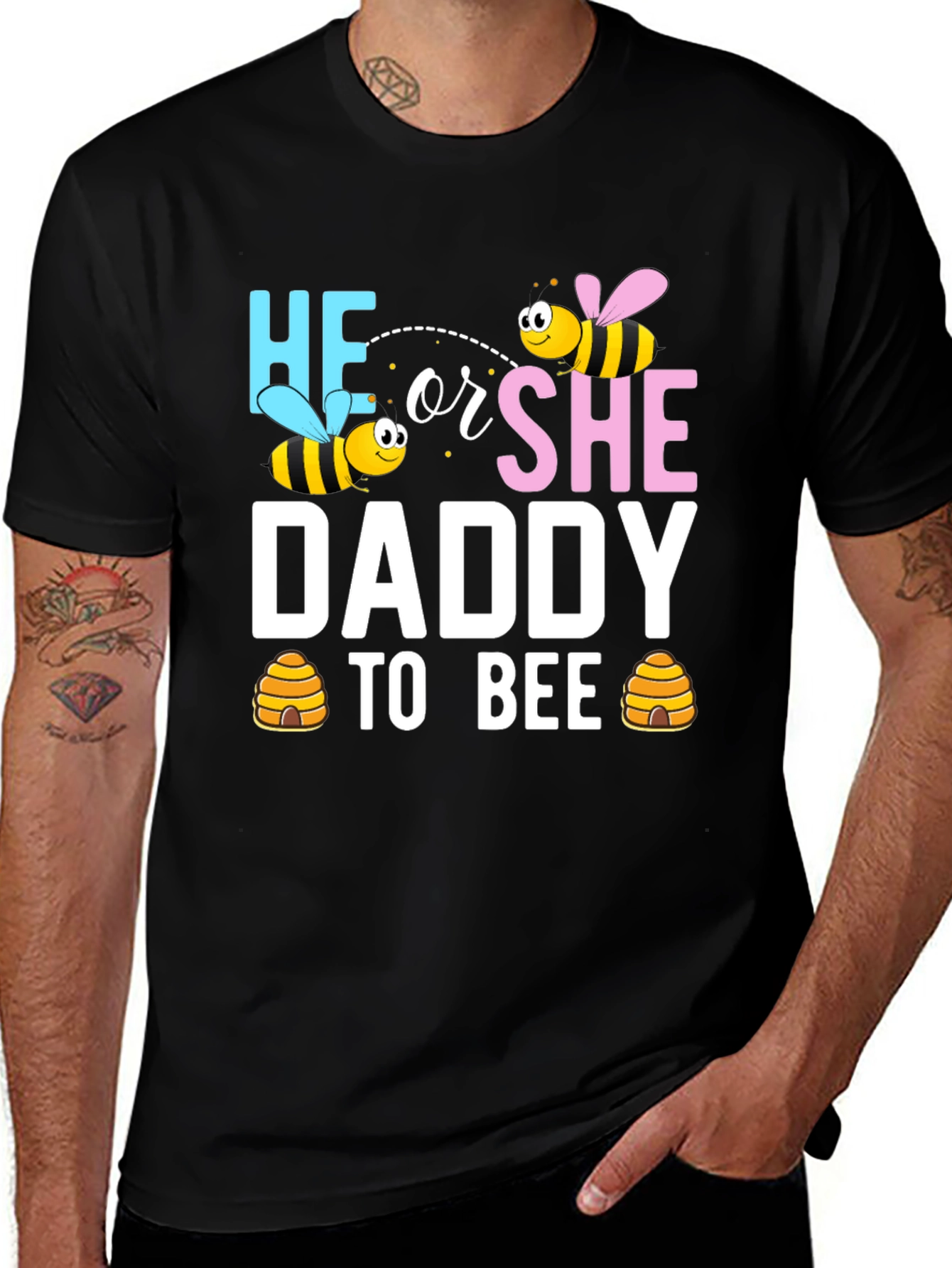 He or She Daddy to Bee T-Shirt