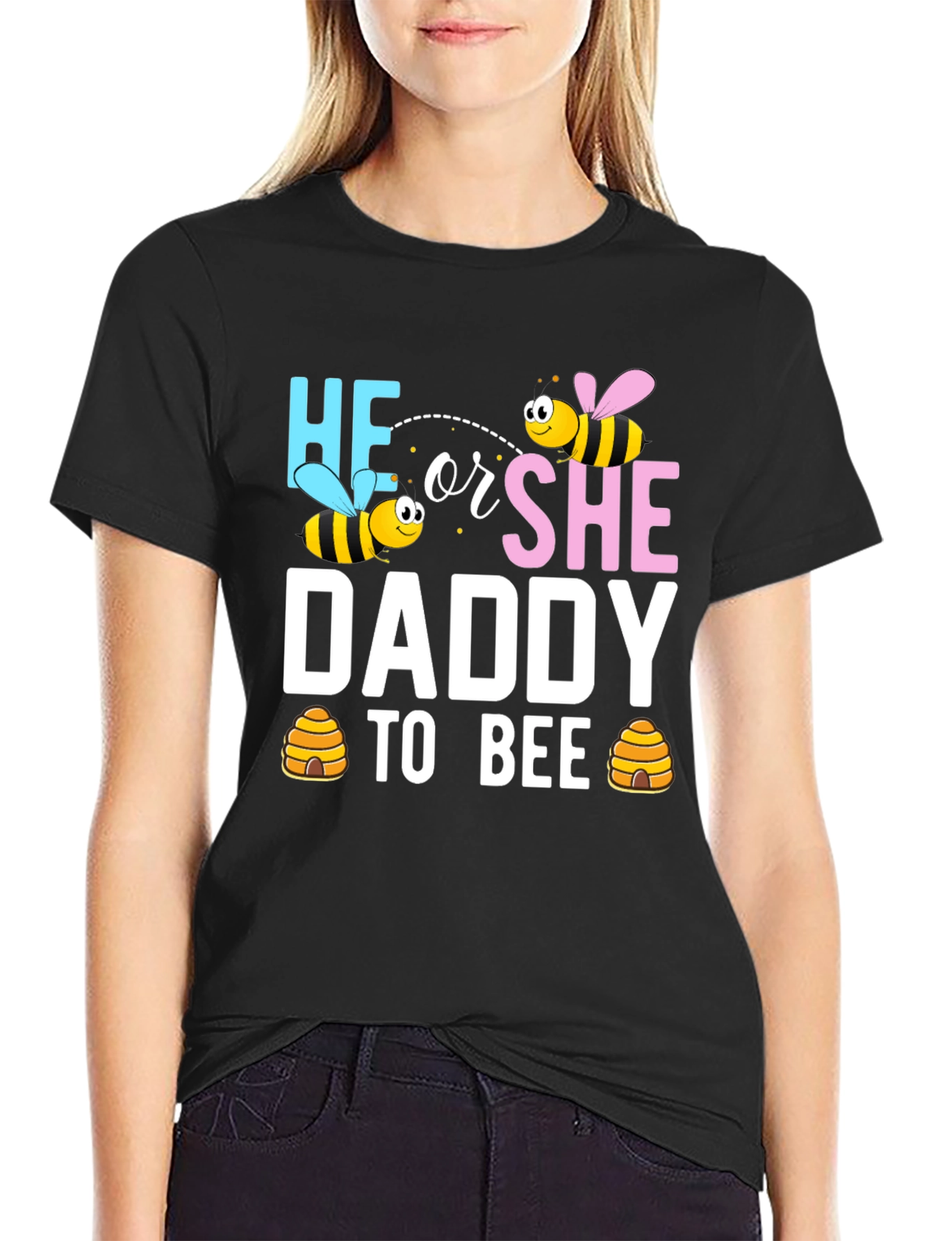 He or She Daddy to Bee T-Shirt