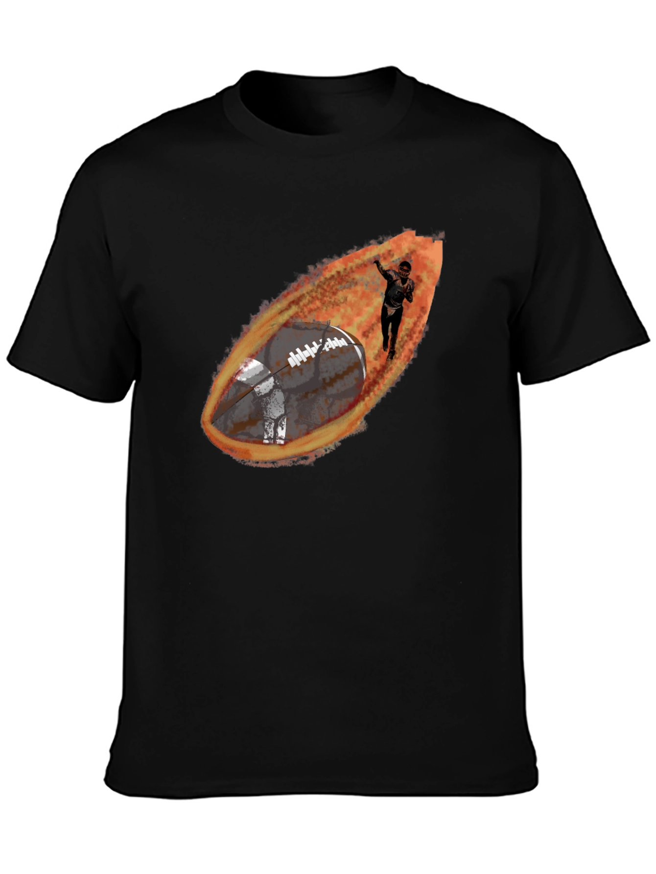 Football Comet Graphic Tee
