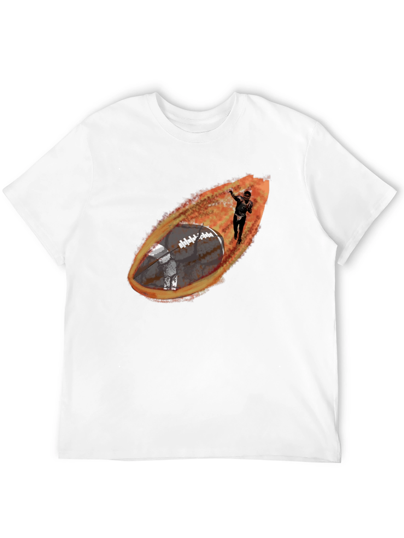 Football Comet Graphic Tee