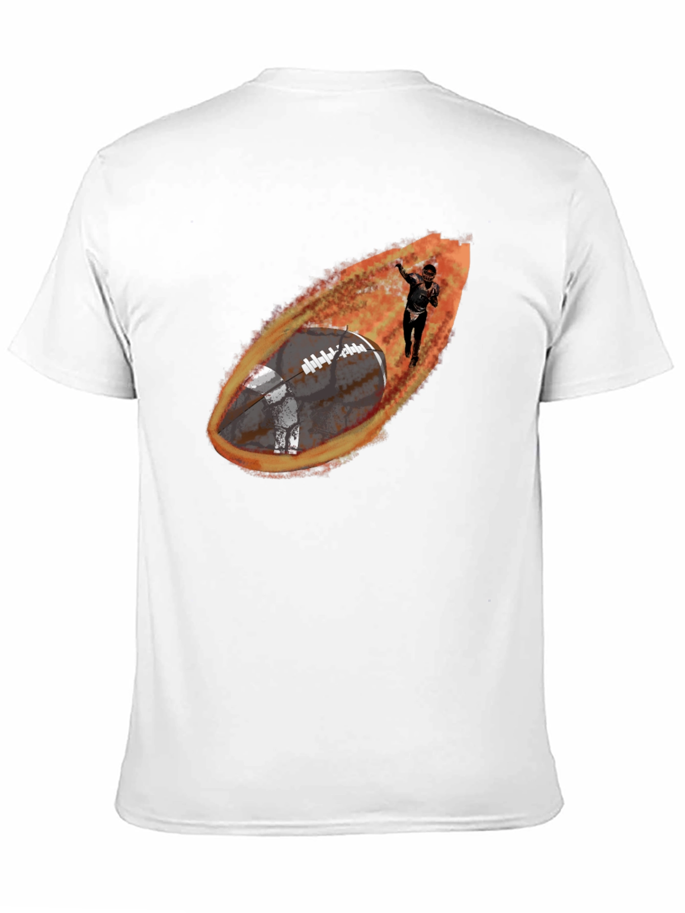 Football Comet Graphic Tee