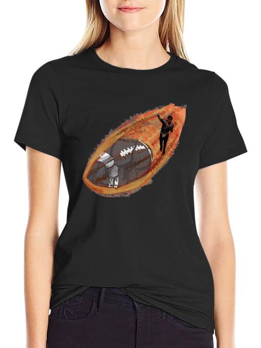 Football Comet Graphic Tee