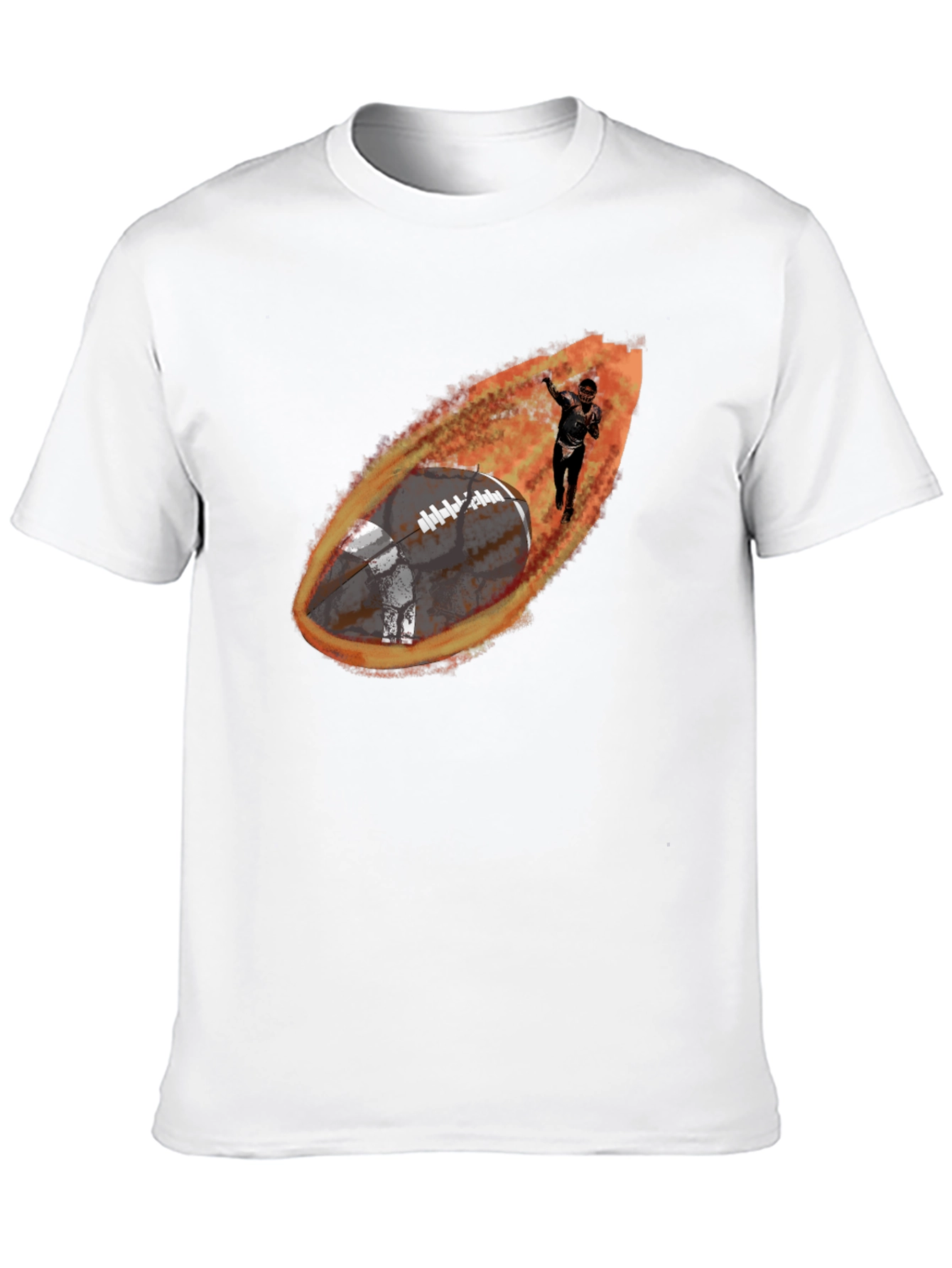 Football Comet Graphic Tee