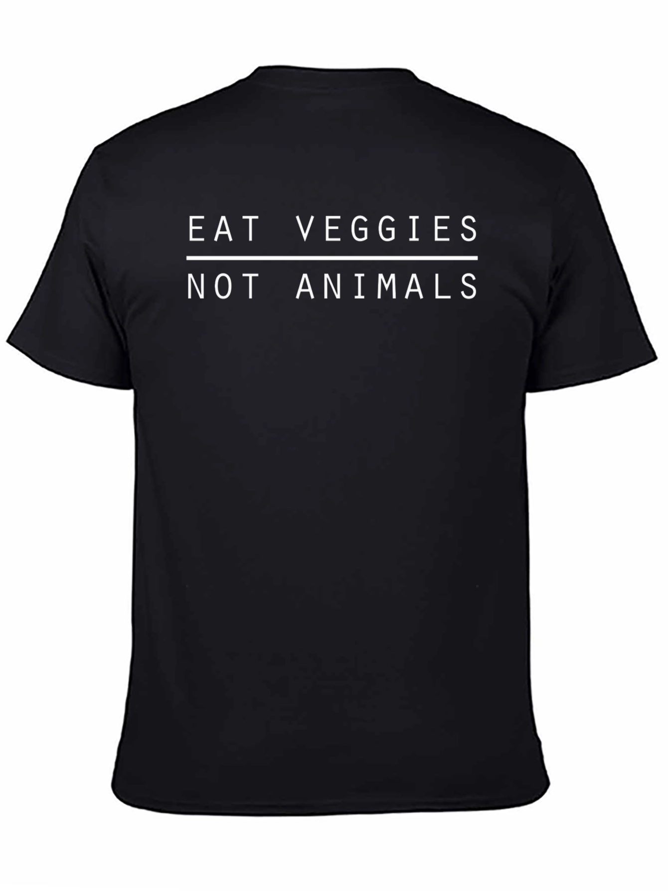 Eat Veggies Not Animals Graphic Tee - Vegan Shirt