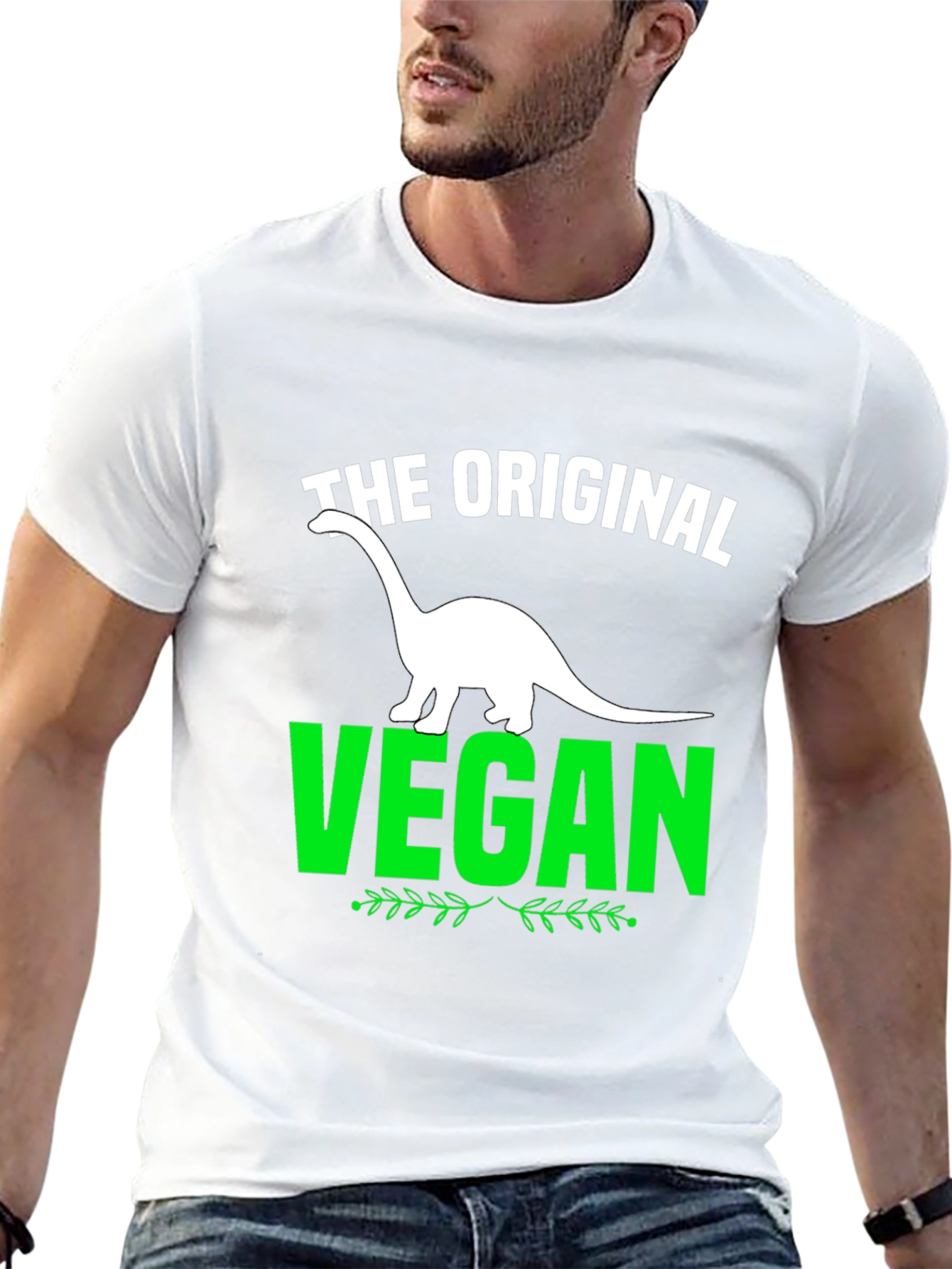 The Original Vegan Dinosaur Graphic Tee