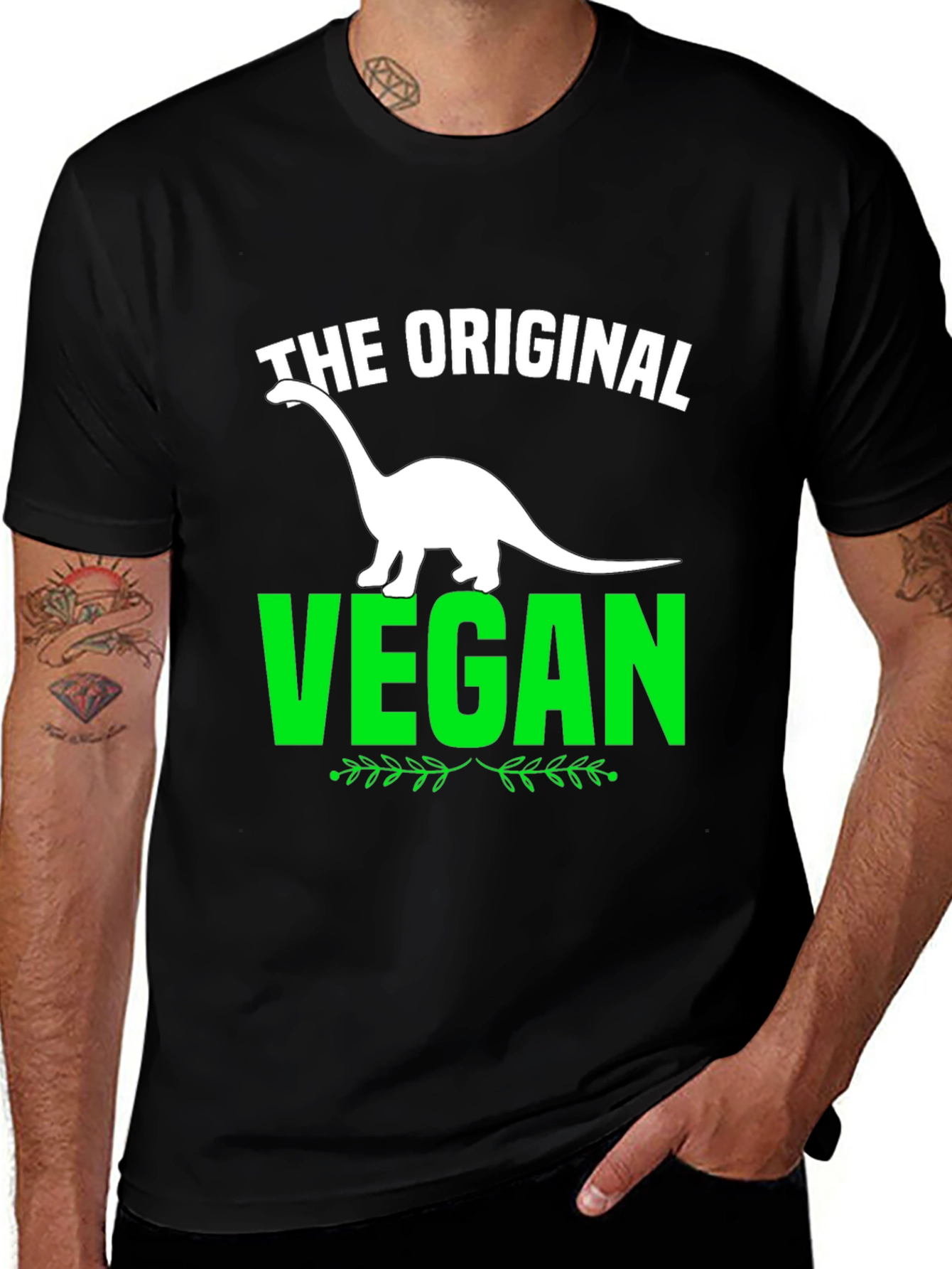 The Original Vegan Dinosaur Graphic Tee