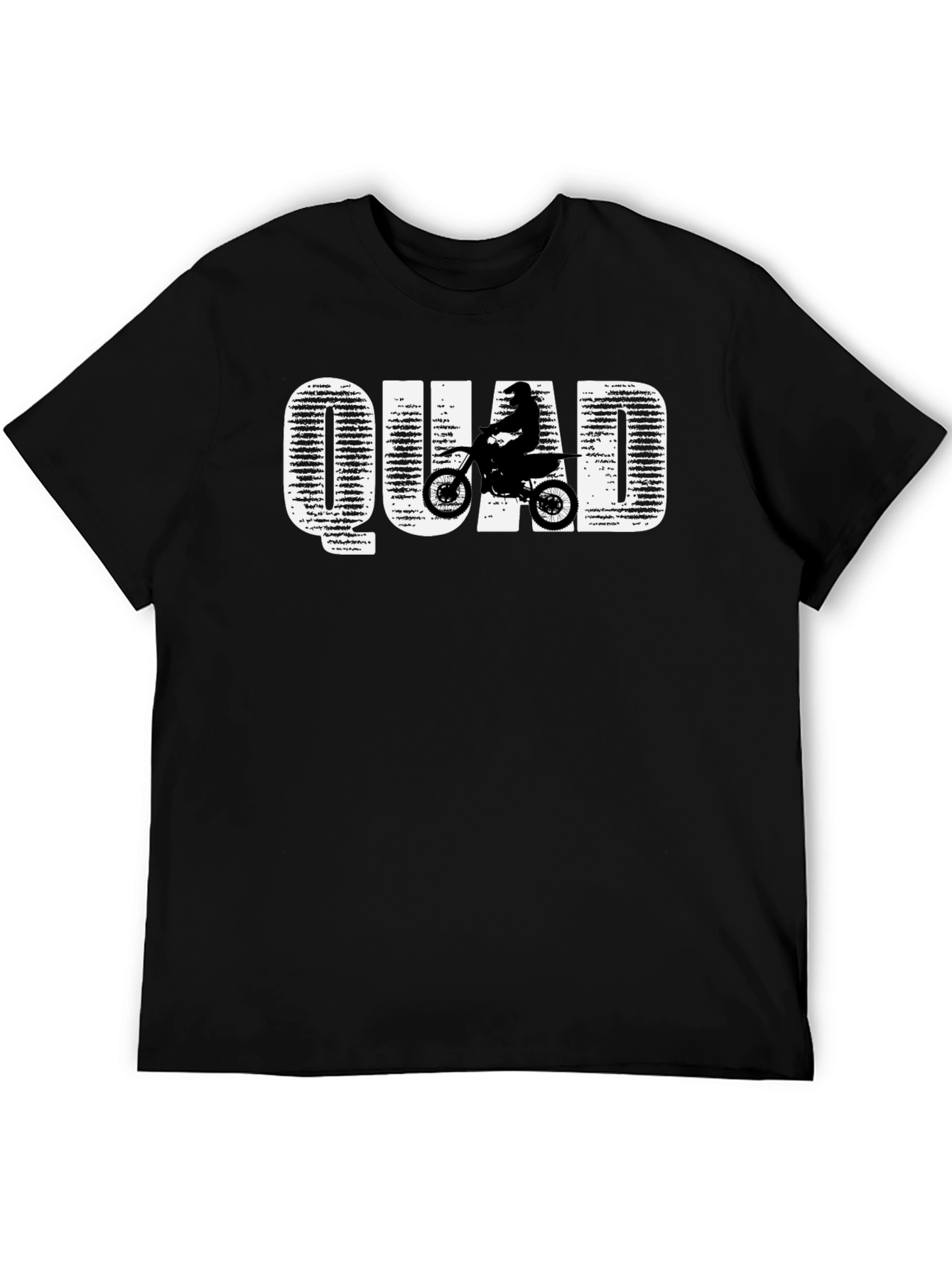 Quad Bike Rider T-Shirt - Black