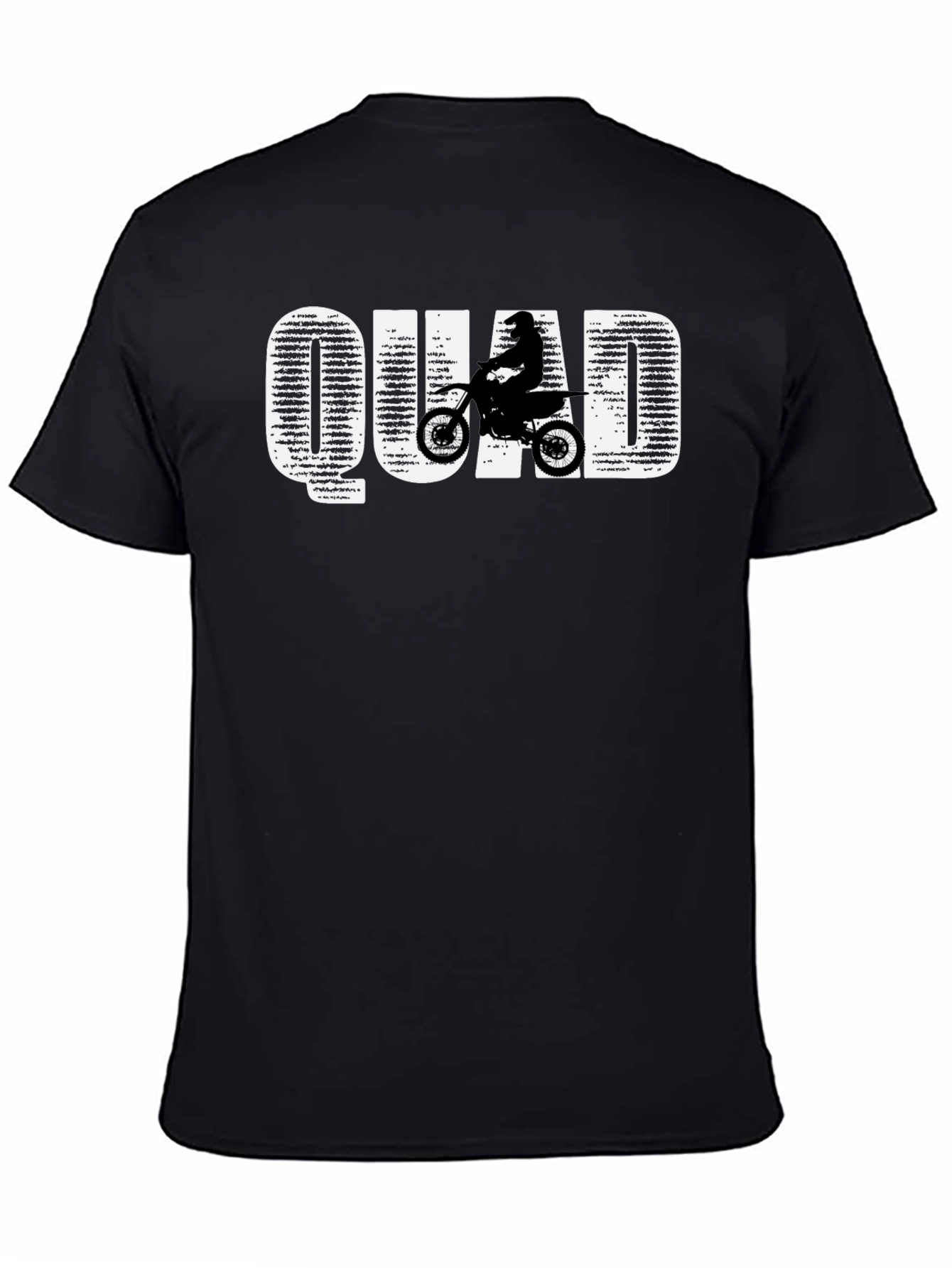 Quad Bike Rider T-Shirt - Black