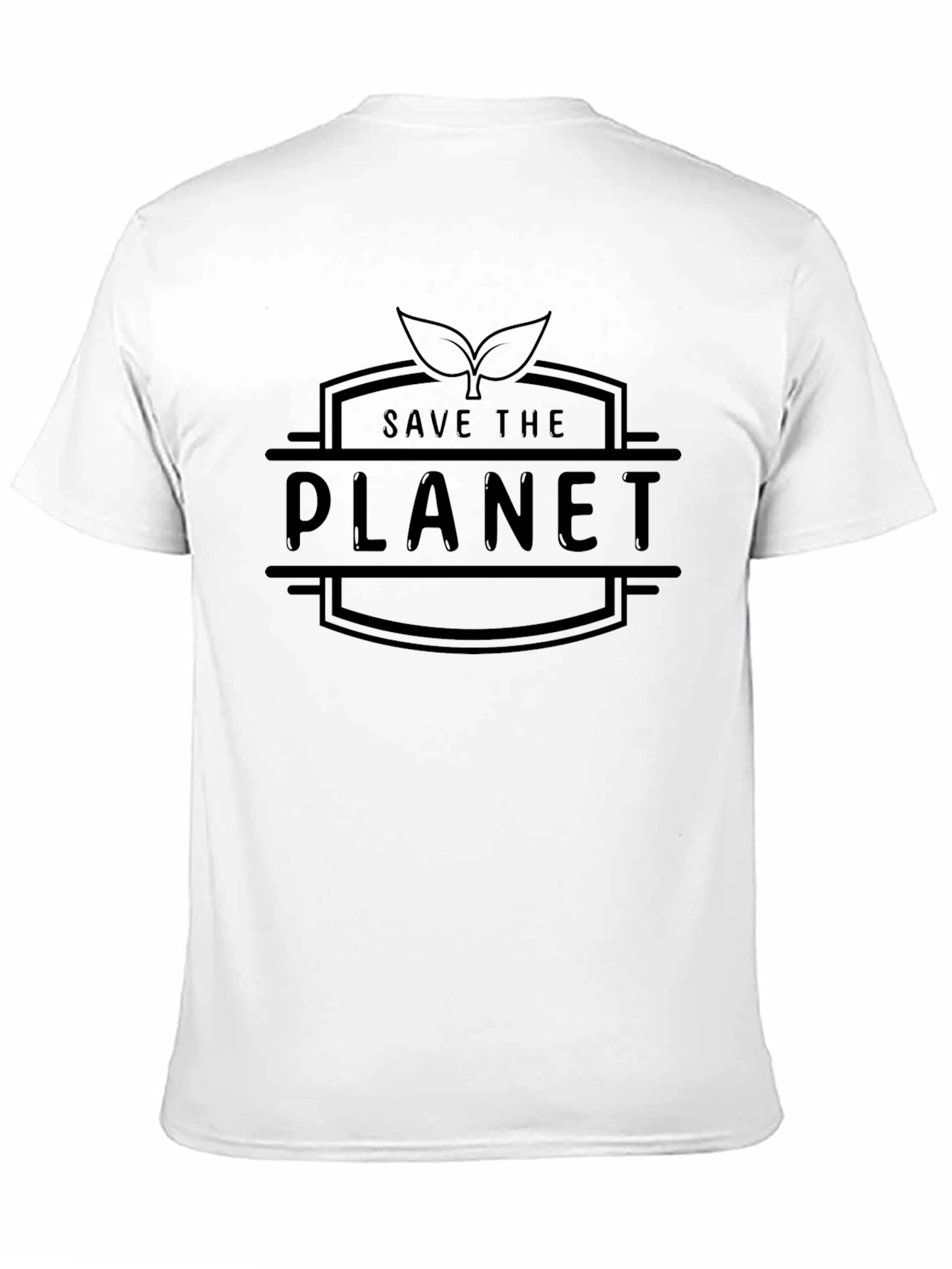 Save the Planet Graphic T-Shirt - Eco-Friendly Fashion