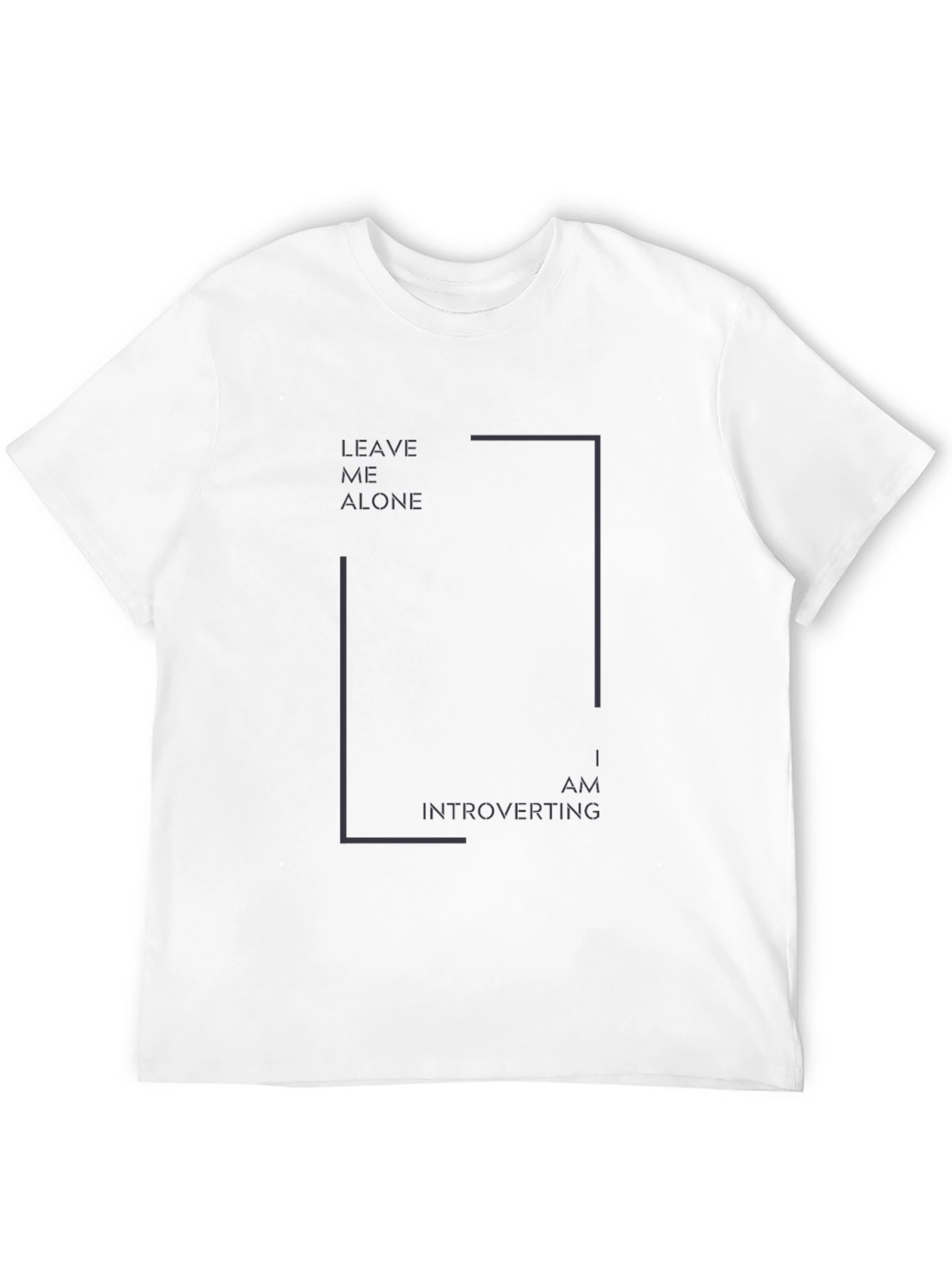 Introvert Mode Activated: Black Graphic Tee