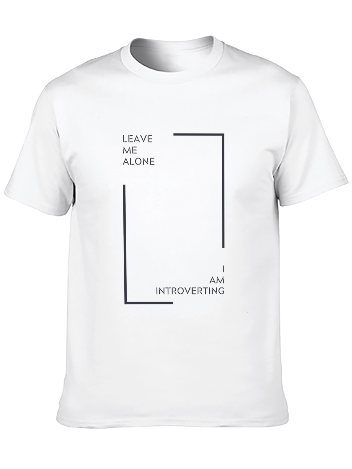 Introvert Mode Activated: Black Graphic Tee