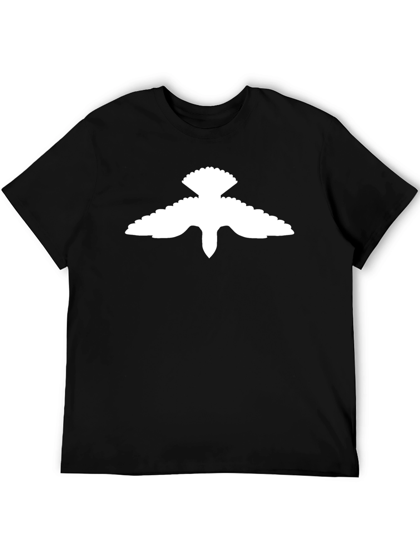 Dove Graphic T-Shirt | Sleek Black Cotton Blend