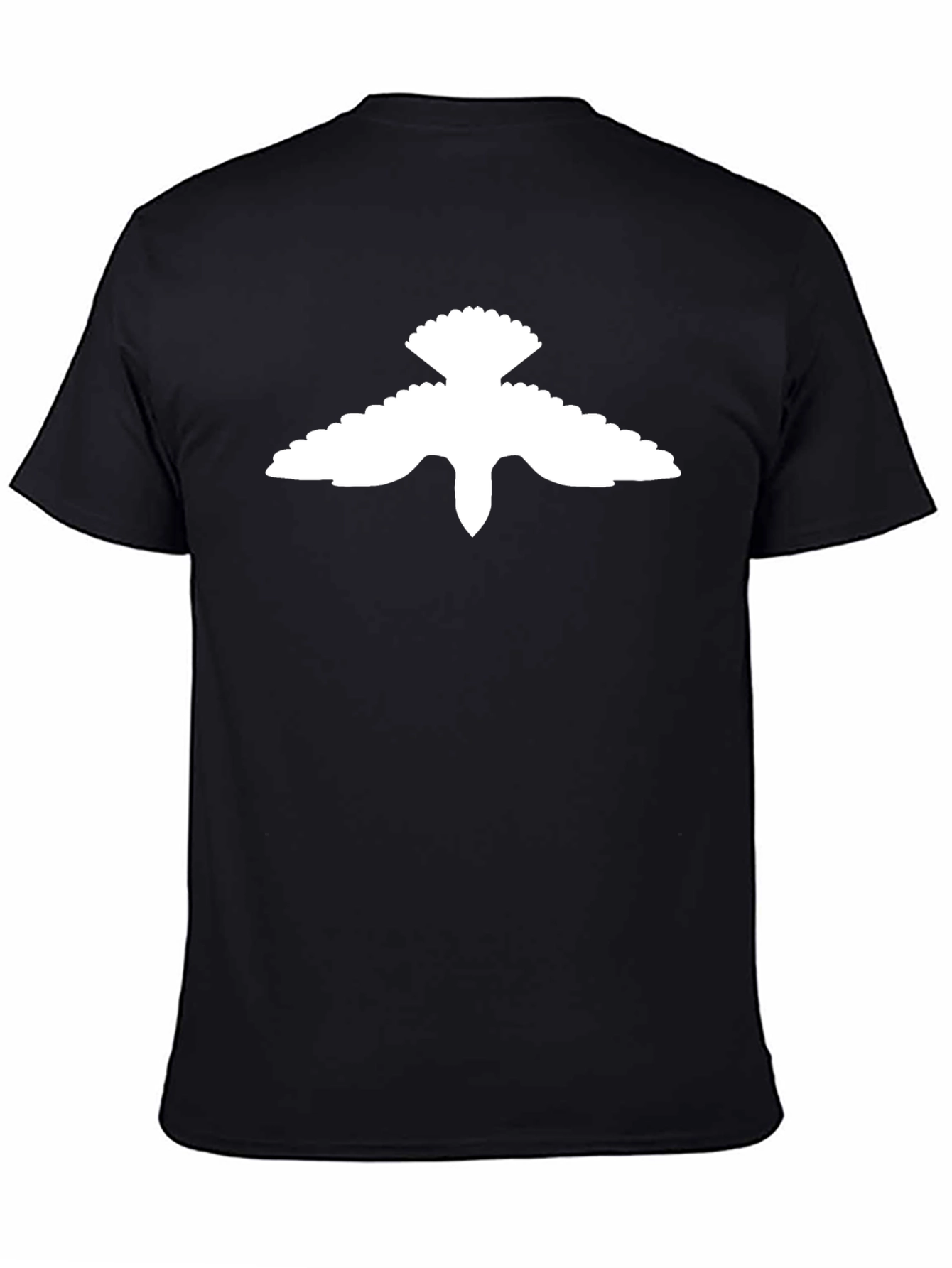 Dove Graphic T-Shirt | Sleek Black Cotton Blend