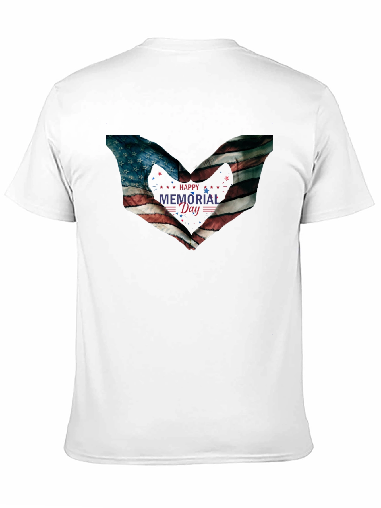 Memorial Day American Flag Graphic Tee