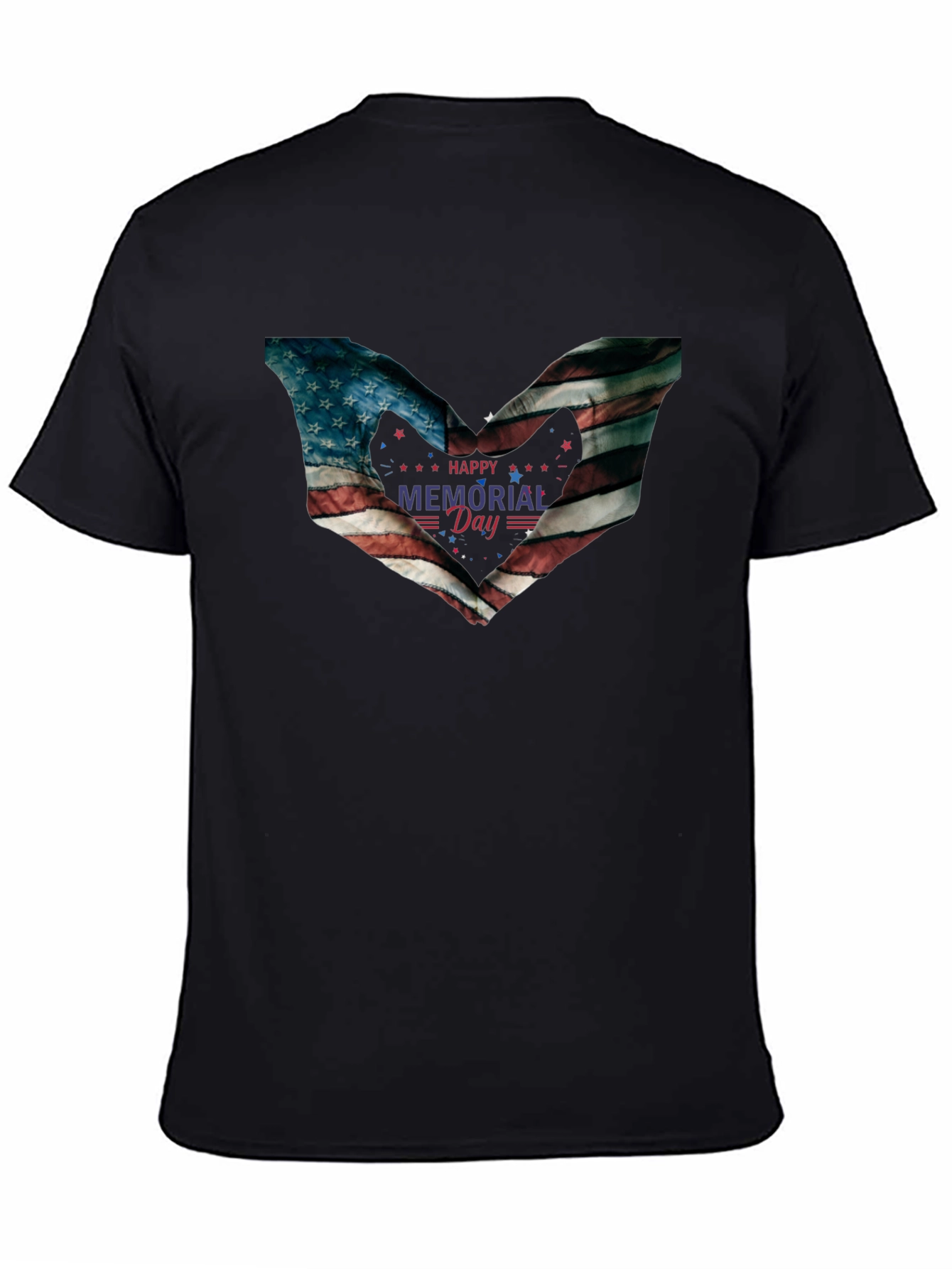 Memorial Day American Flag Graphic Tee