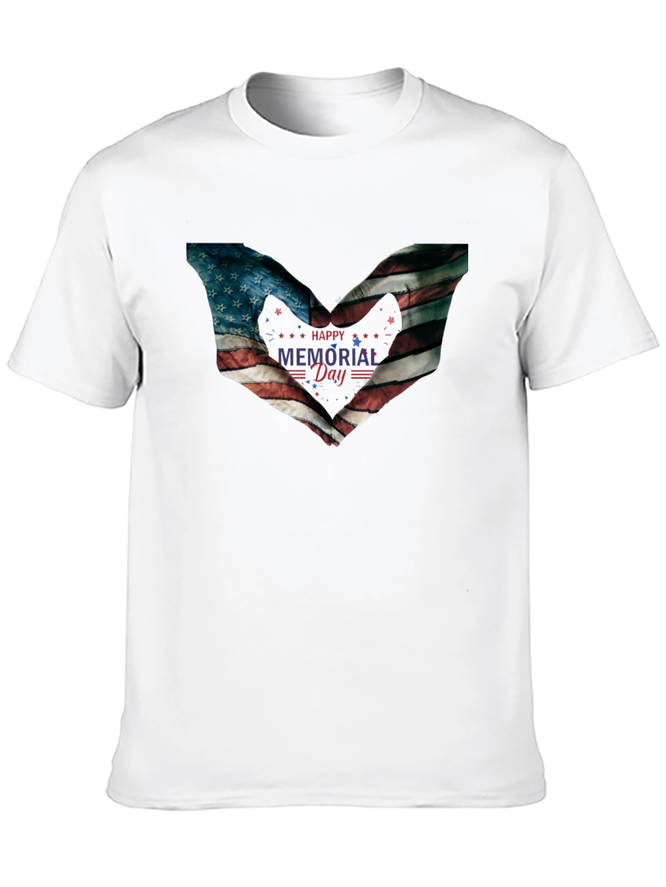 Memorial Day American Flag Graphic Tee