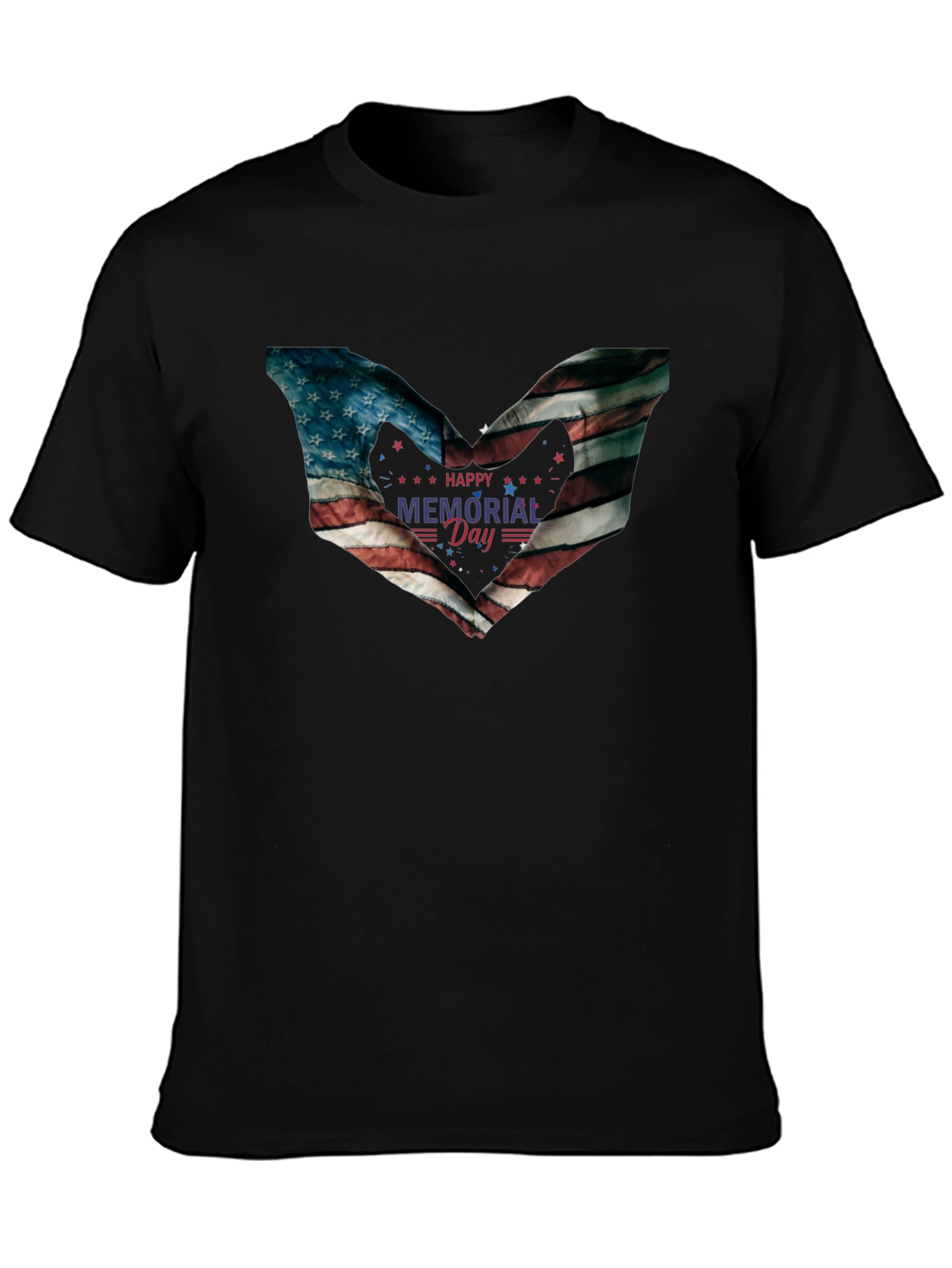 Memorial Day American Flag Graphic Tee