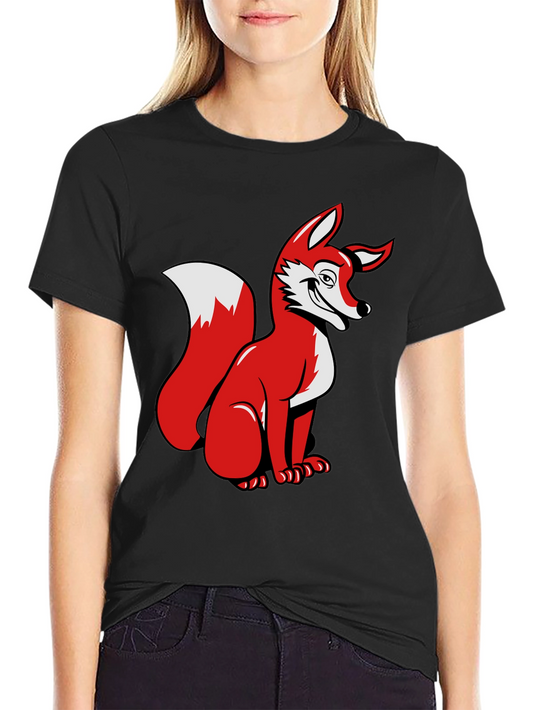 Fox Graphic Black T-Shirt