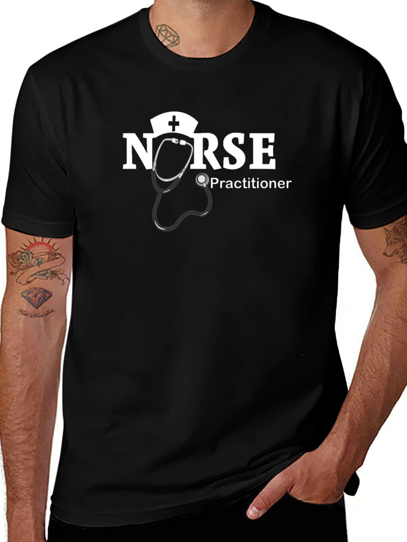 Nurse Practitioner T-Shirt - Black