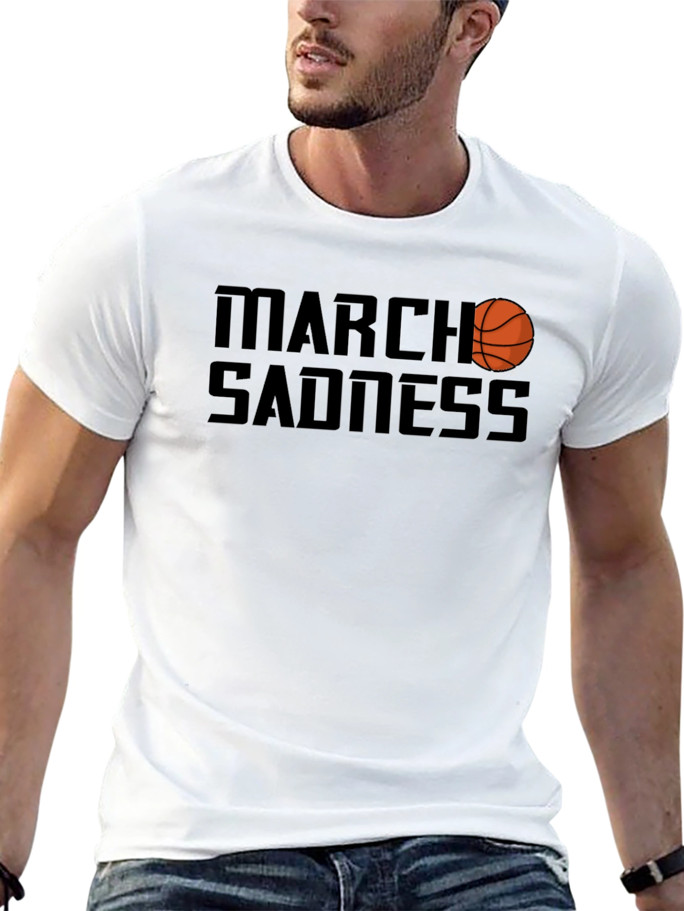 March Madness Basketball Graphic T-Shirt