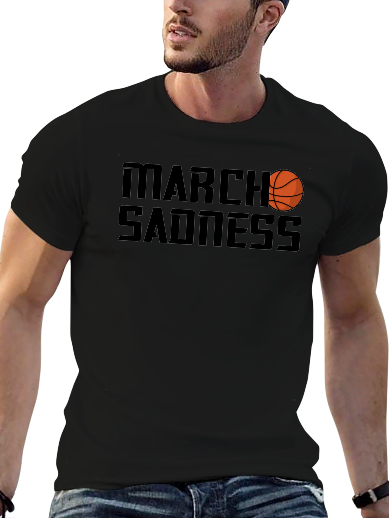 March Madness Basketball Graphic T-Shirt