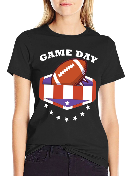 Game Day Football Patriotic T-Shirt