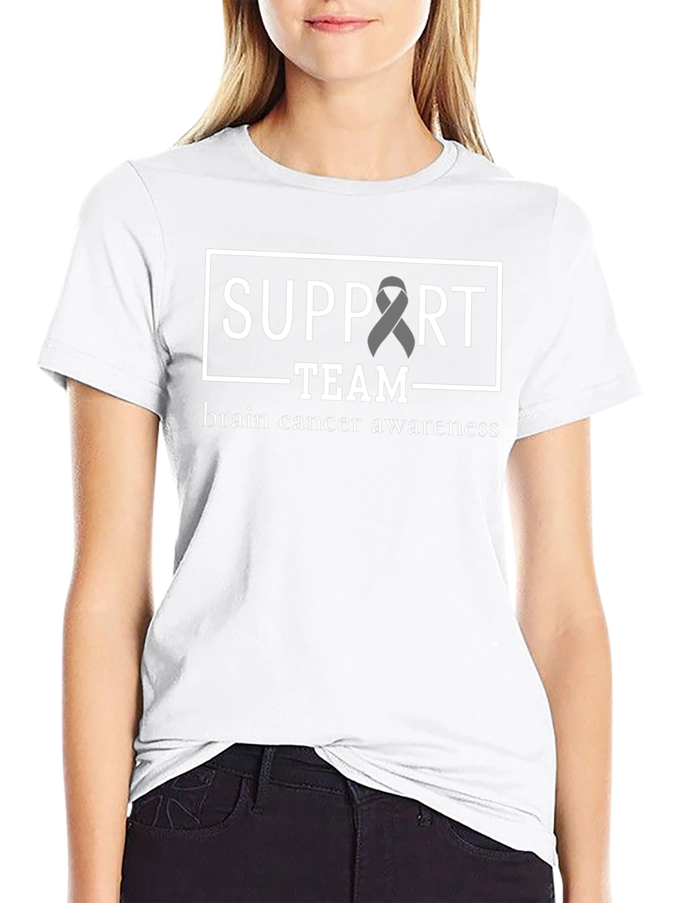 Brain Cancer Awareness Support Team T-Shirt