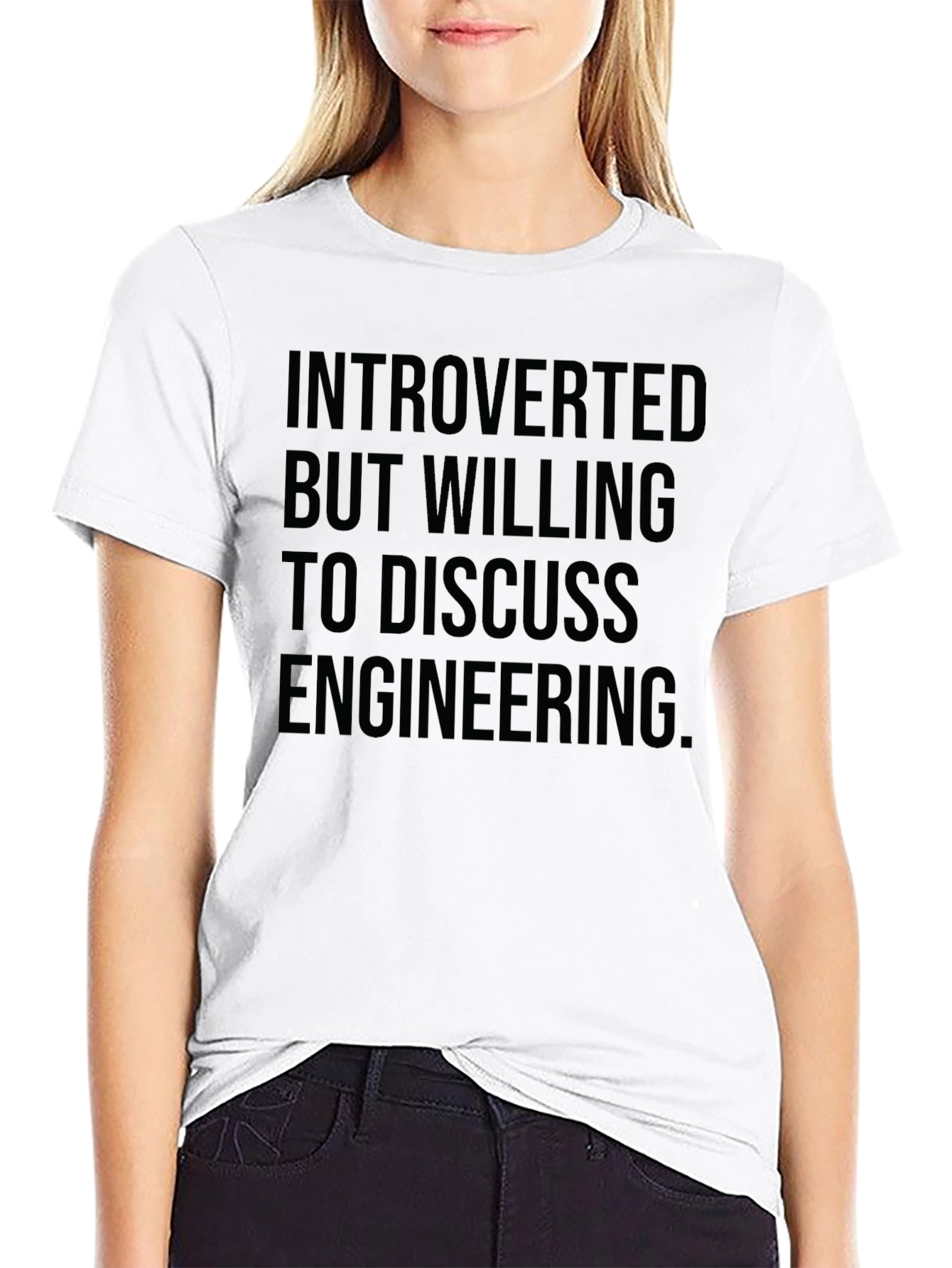 Introverted Engineer T-Shirt: Funny Engineering Tee