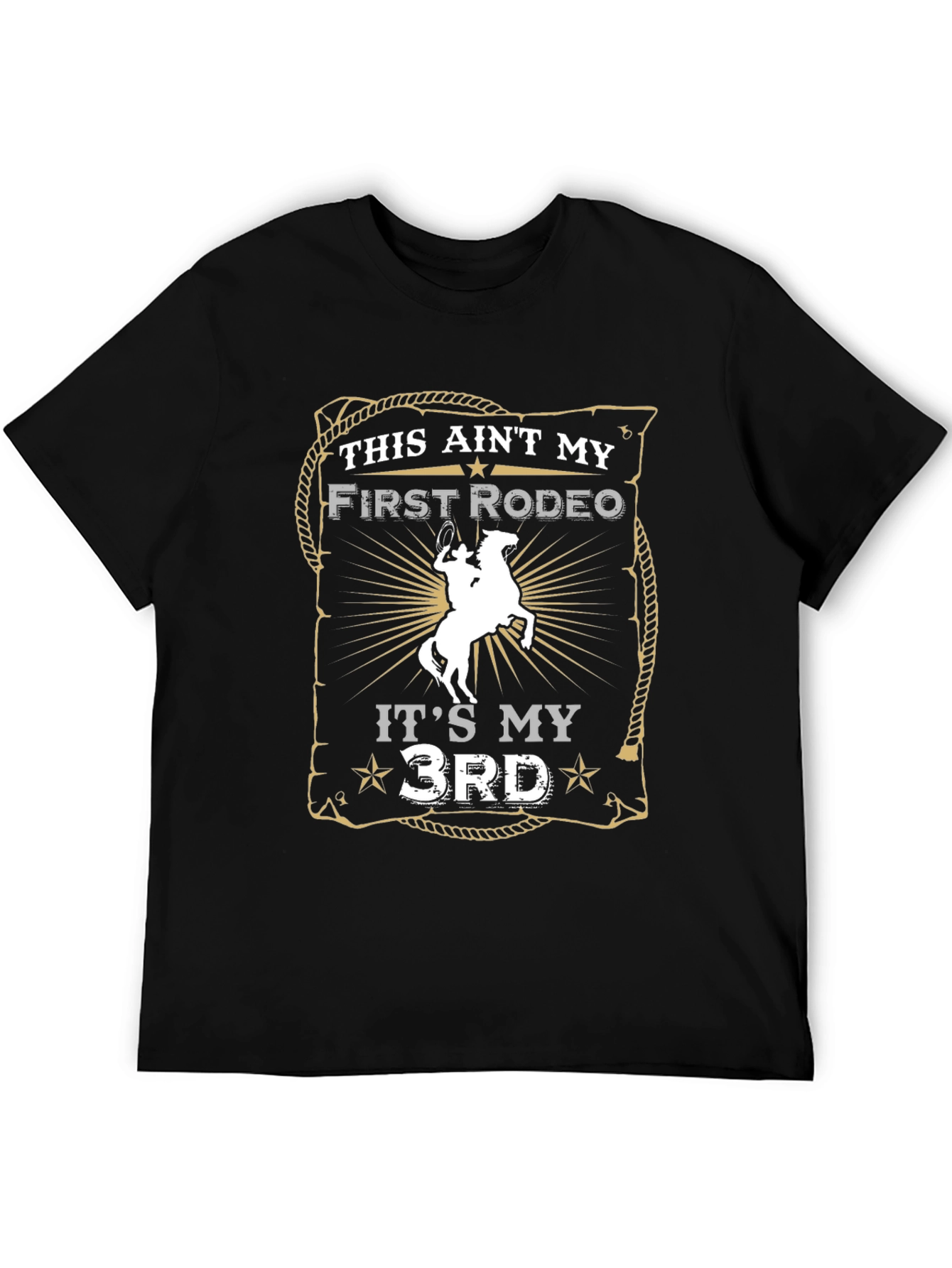 Rodeo Graphic T-Shirt - Its My 3rd Rodeo