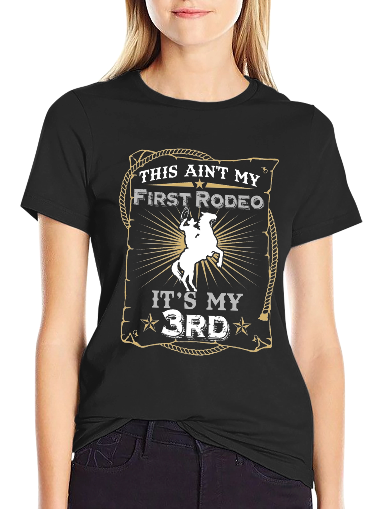 Rodeo Graphic T-Shirt - Its My 3rd Rodeo