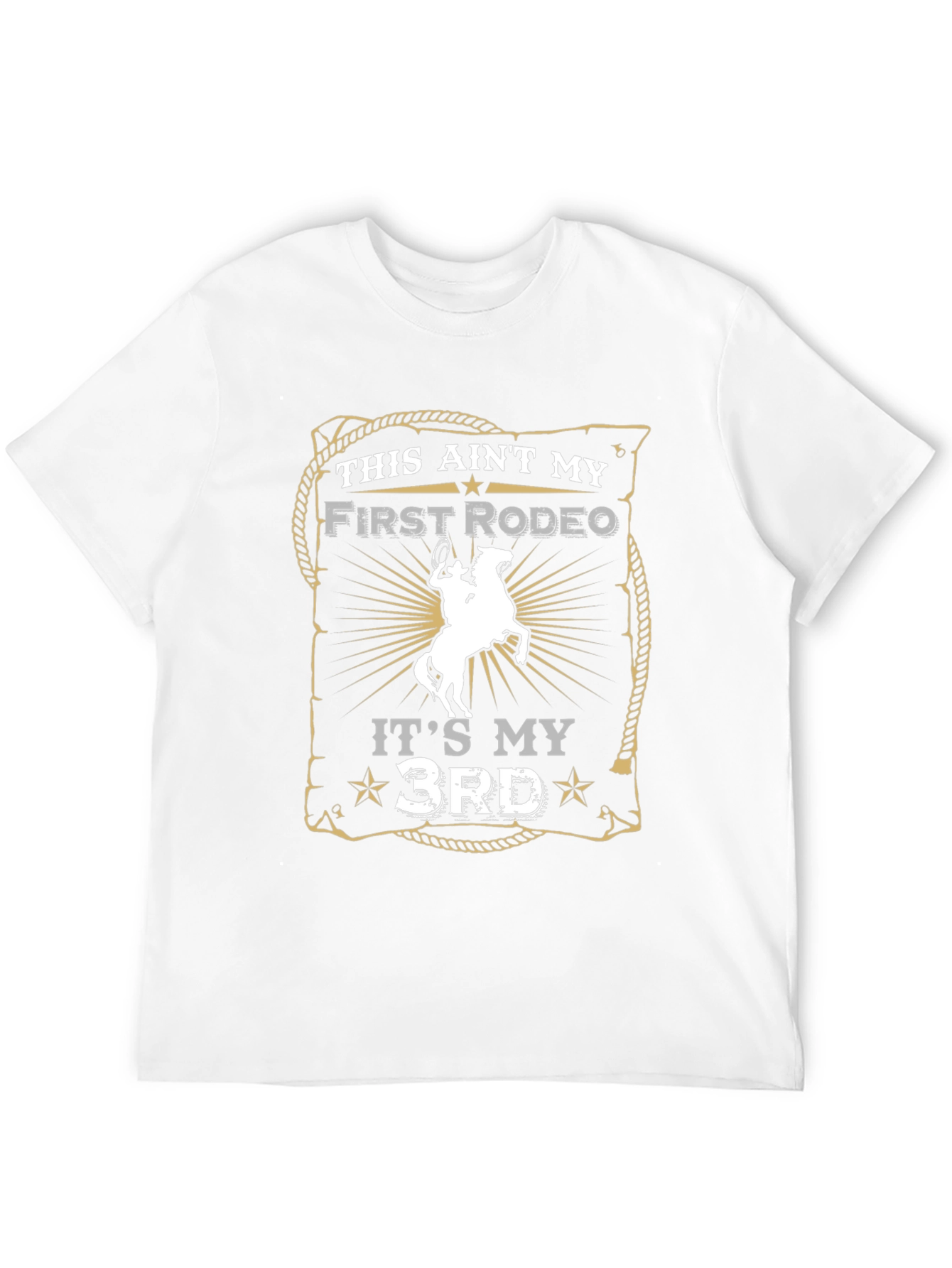 Rodeo Graphic T-Shirt - Its My 3rd Rodeo