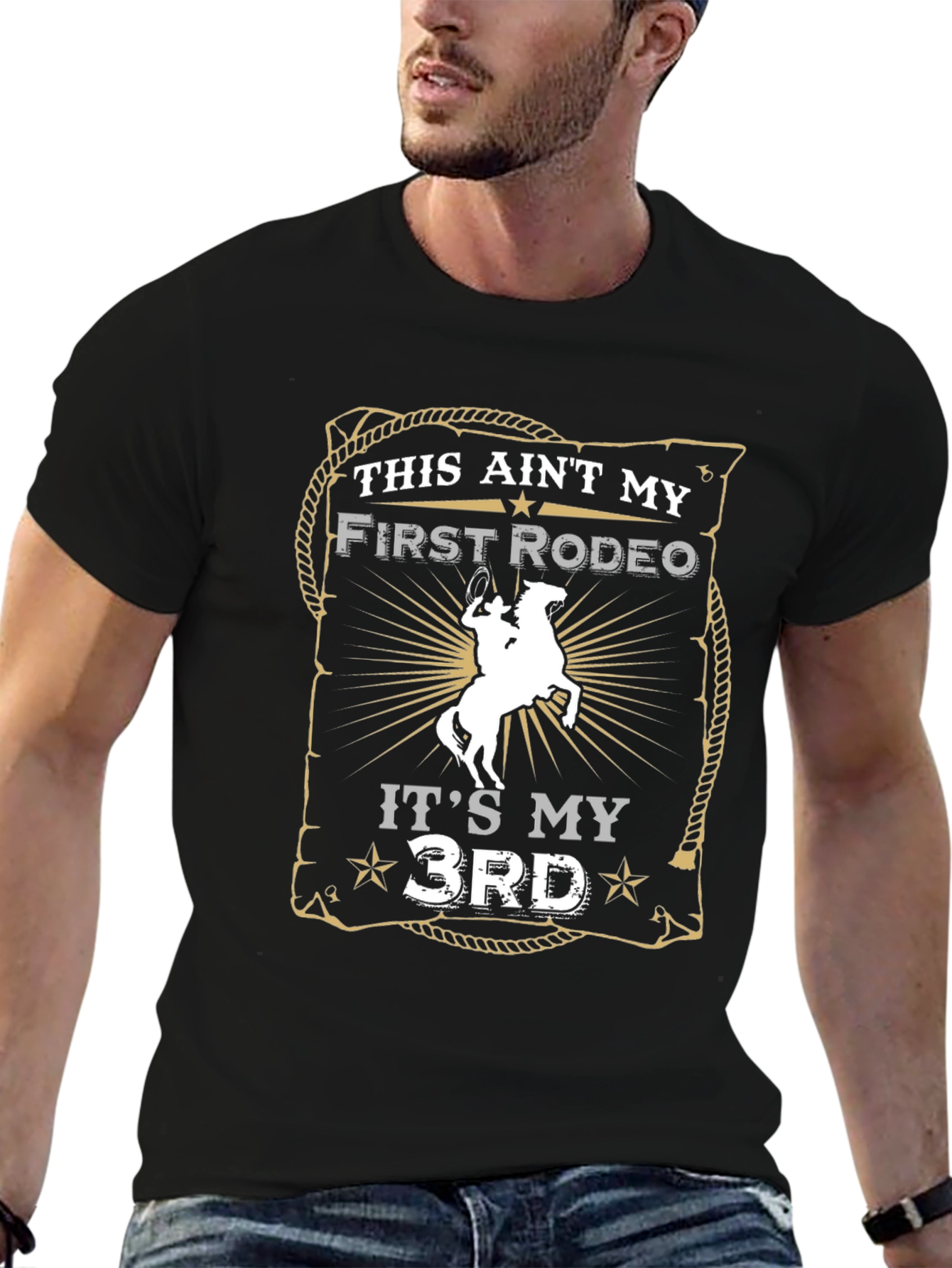 Rodeo Graphic T-Shirt - Its My 3rd Rodeo