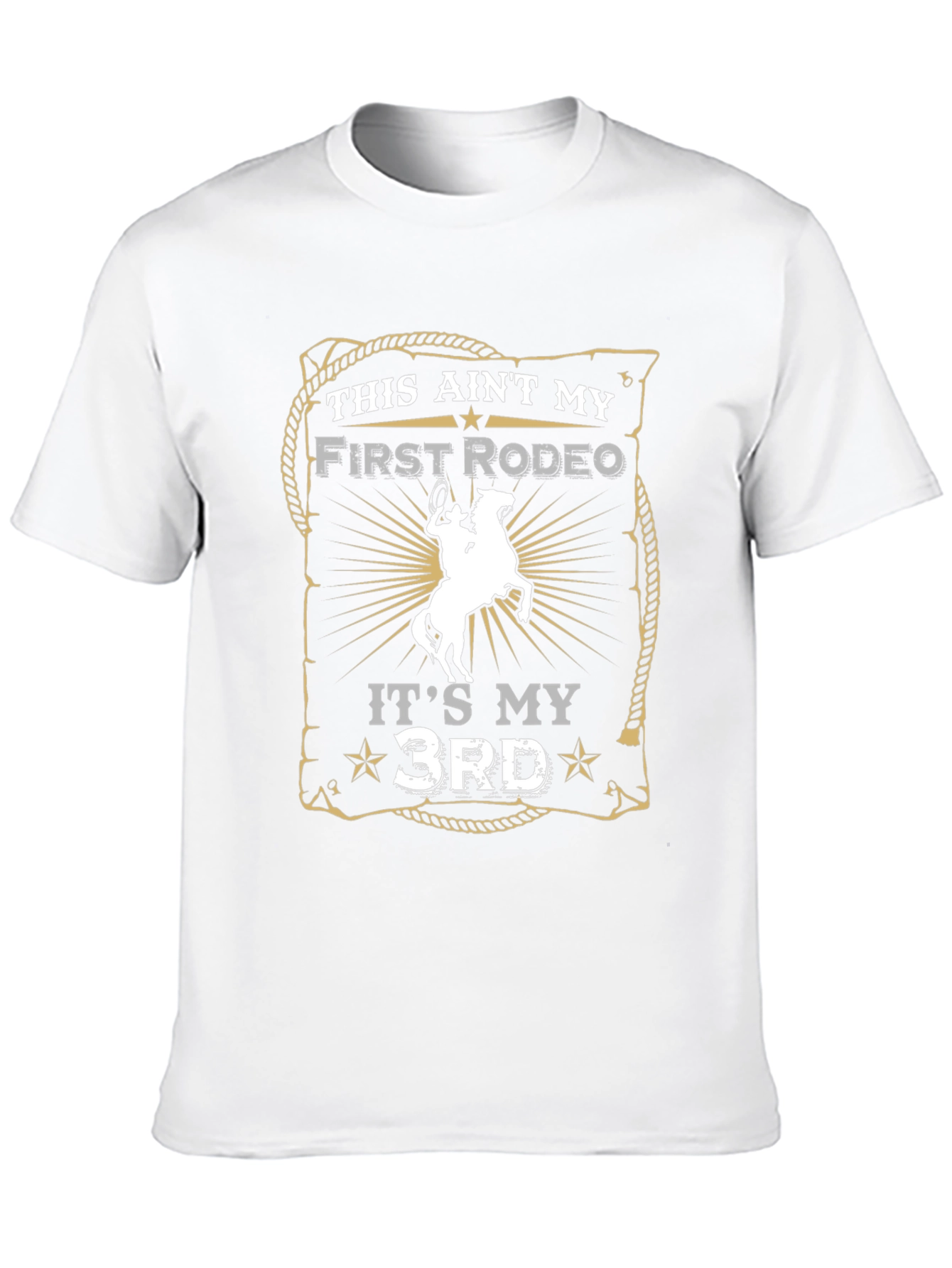 Rodeo Graphic T-Shirt - Its My 3rd Rodeo
