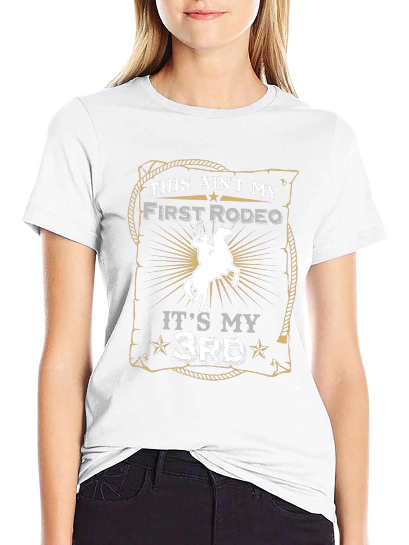 Rodeo Graphic T-Shirt - Its My 3rd Rodeo