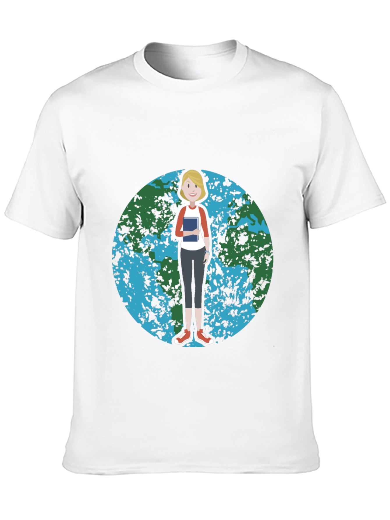Earth Day Teacher Graphic T-Shirt