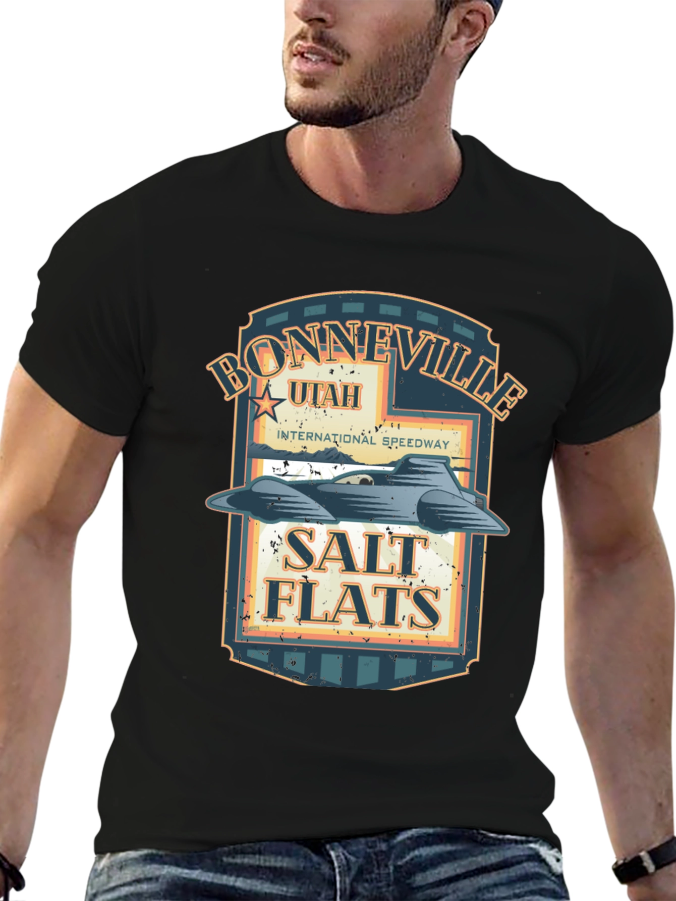Bonneville Salt Flats T-Shirt - International Speedway Tee