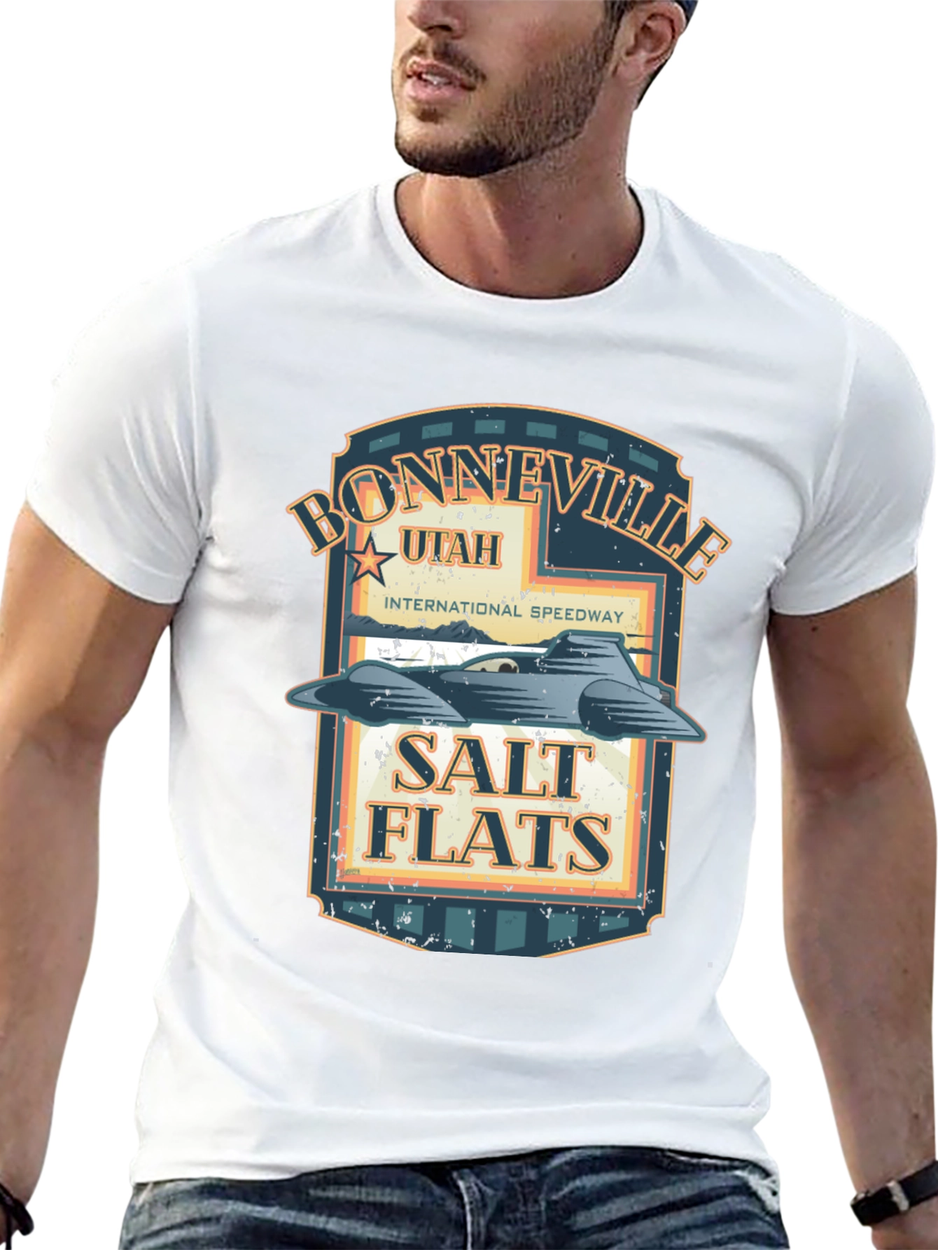 Bonneville Salt Flats T-Shirt - International Speedway Tee