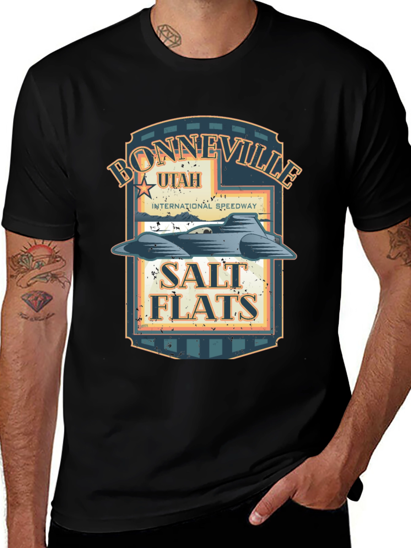 Bonneville Salt Flats T-Shirt - International Speedway Tee