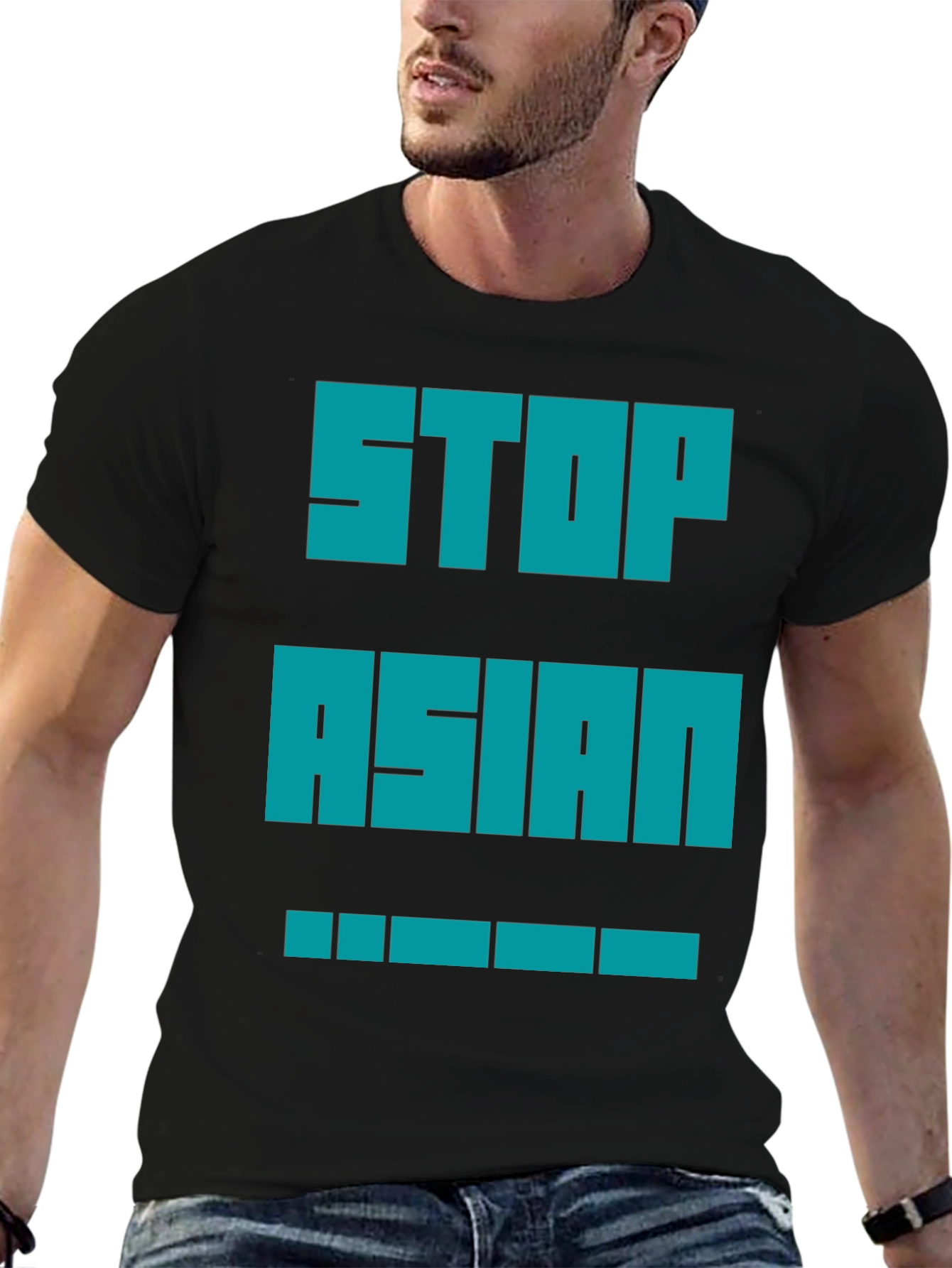 Statement T-Shirt - Stop Asian