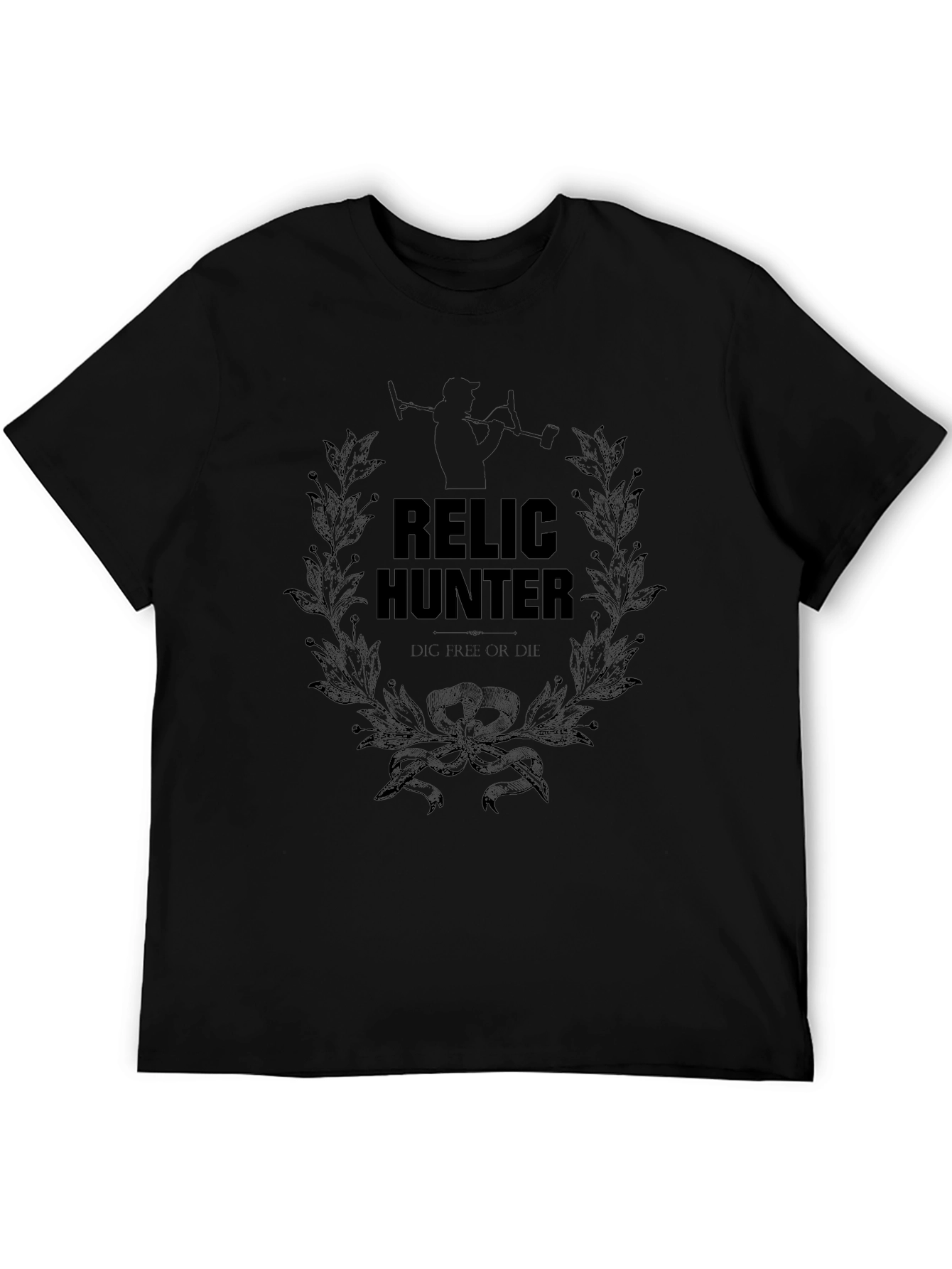 Relic Hunter Graphic Tee - Black T-Shirt